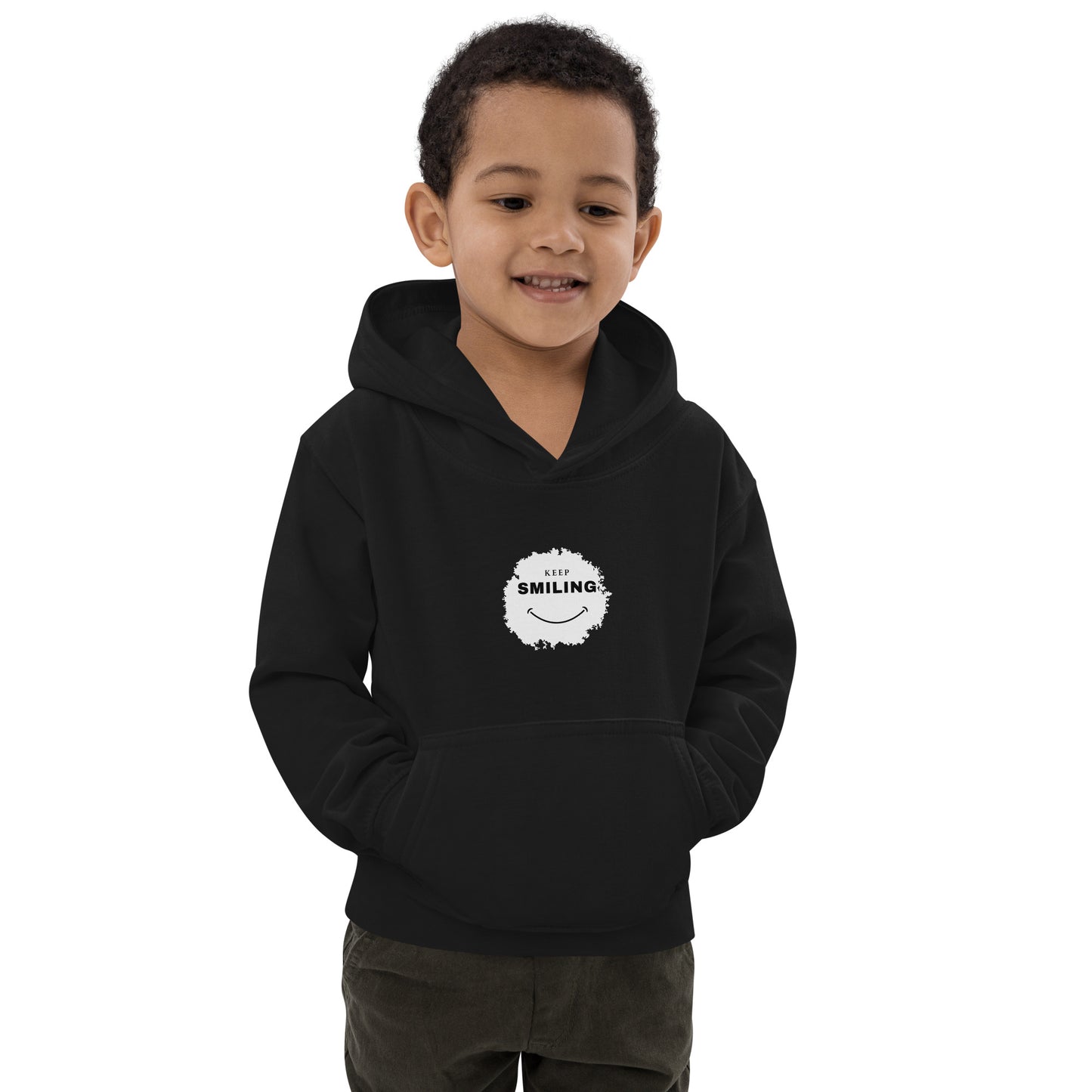 Kids Hoodie-KEEP SMILING