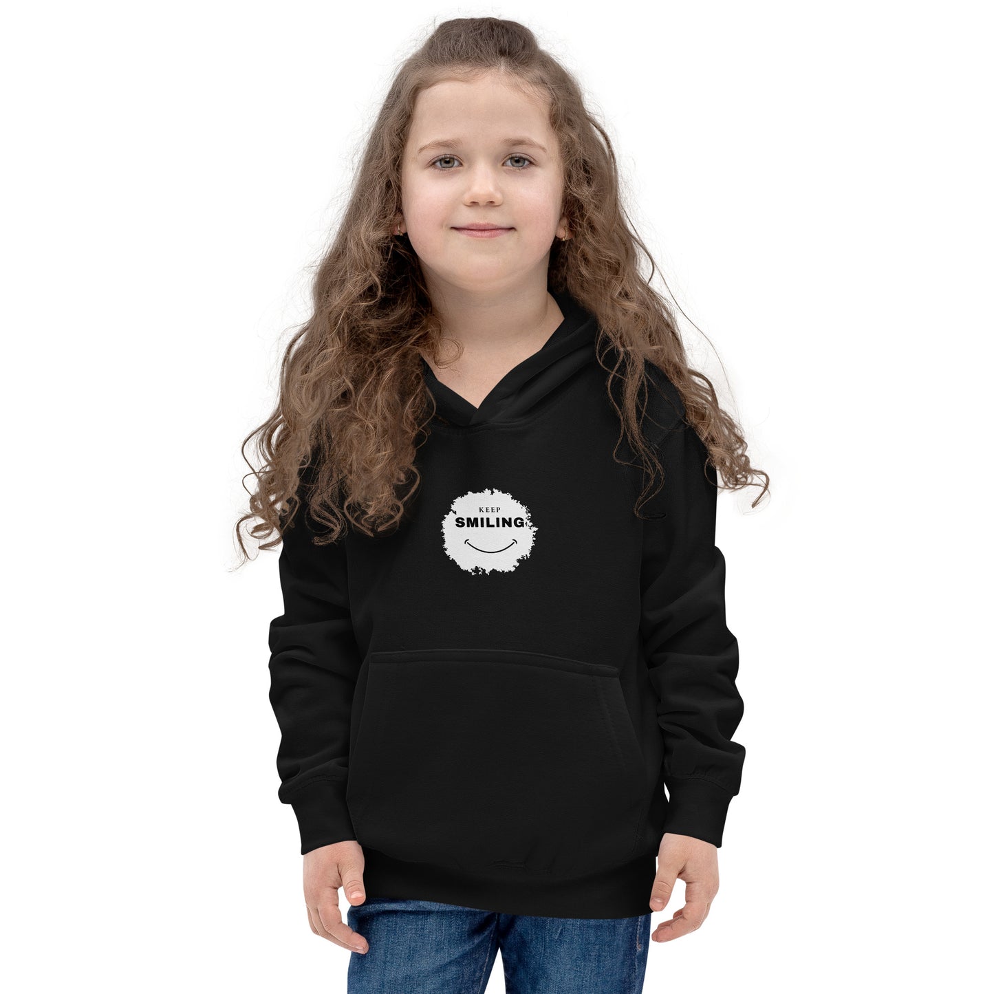 Kids Hoodie-KEEP SMILING