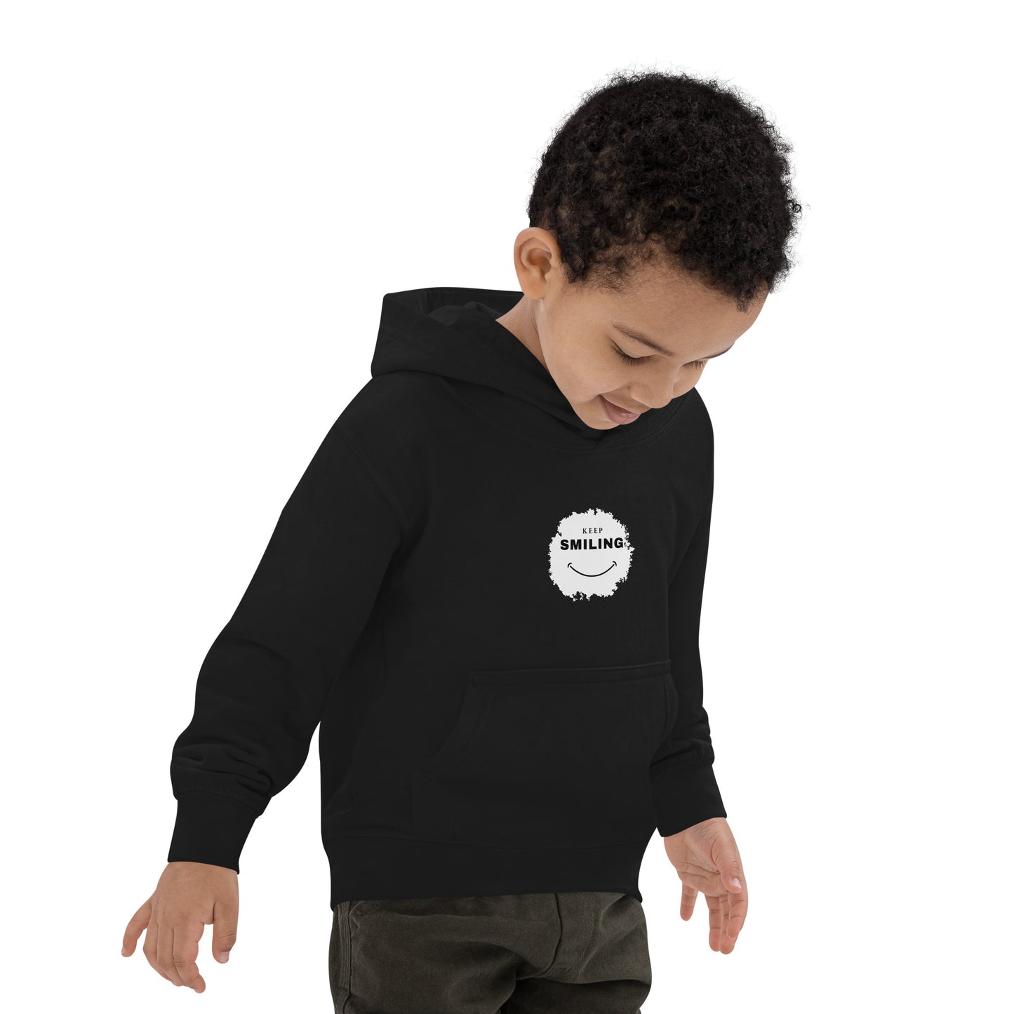 Kids Hoodie-KEEP SMILING