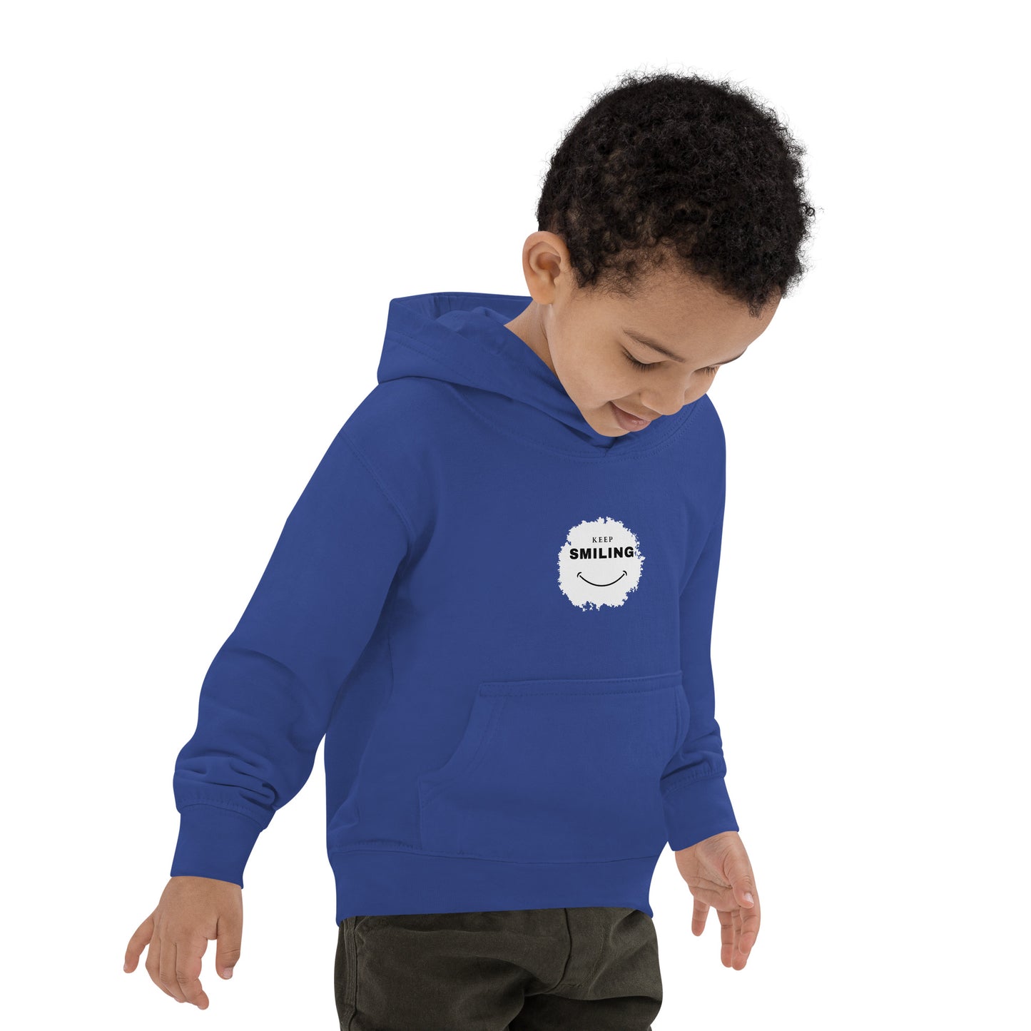 Kids Hoodie-KEEP SMILING