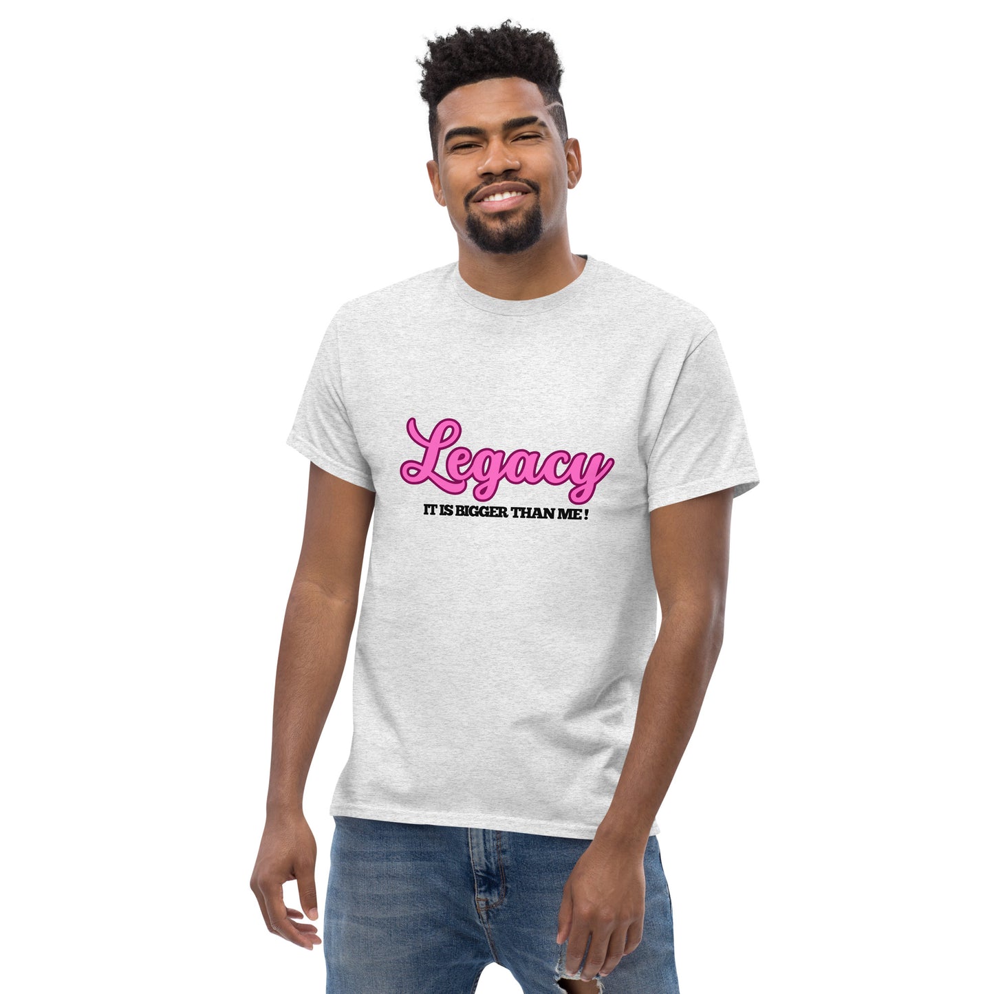 Men's Classic Tee-LEGACY (PINK)