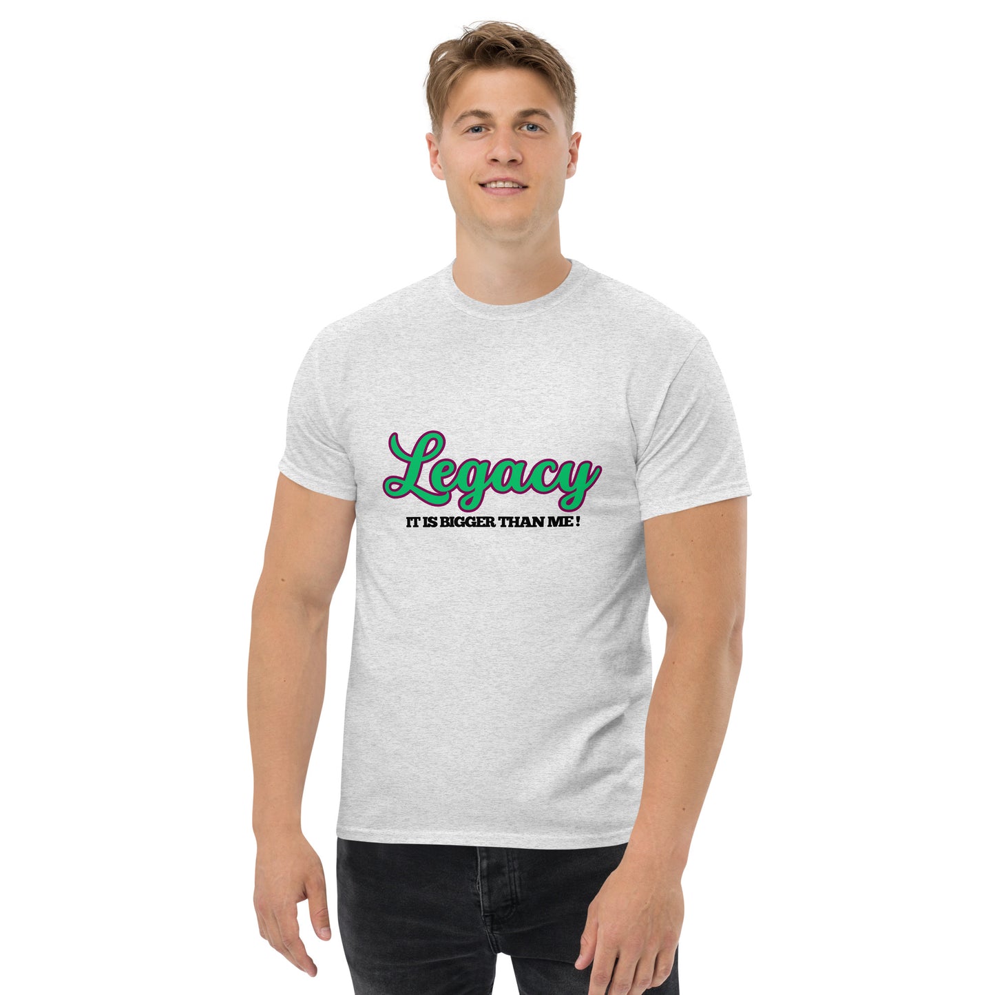 Men's Classic Tee-LEGACY (GREEN)