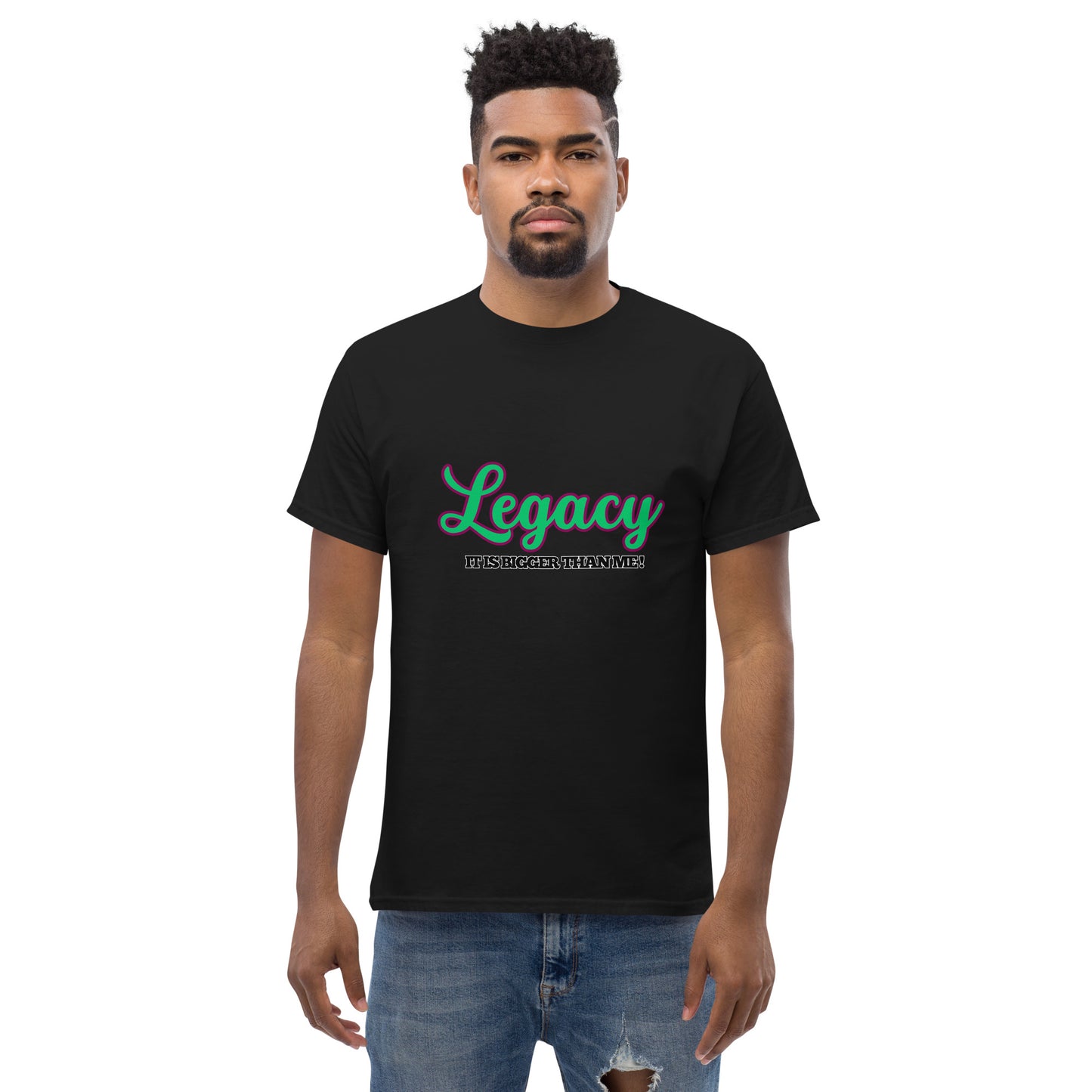 Men's Classic Tee-LEGACY (GREEN)