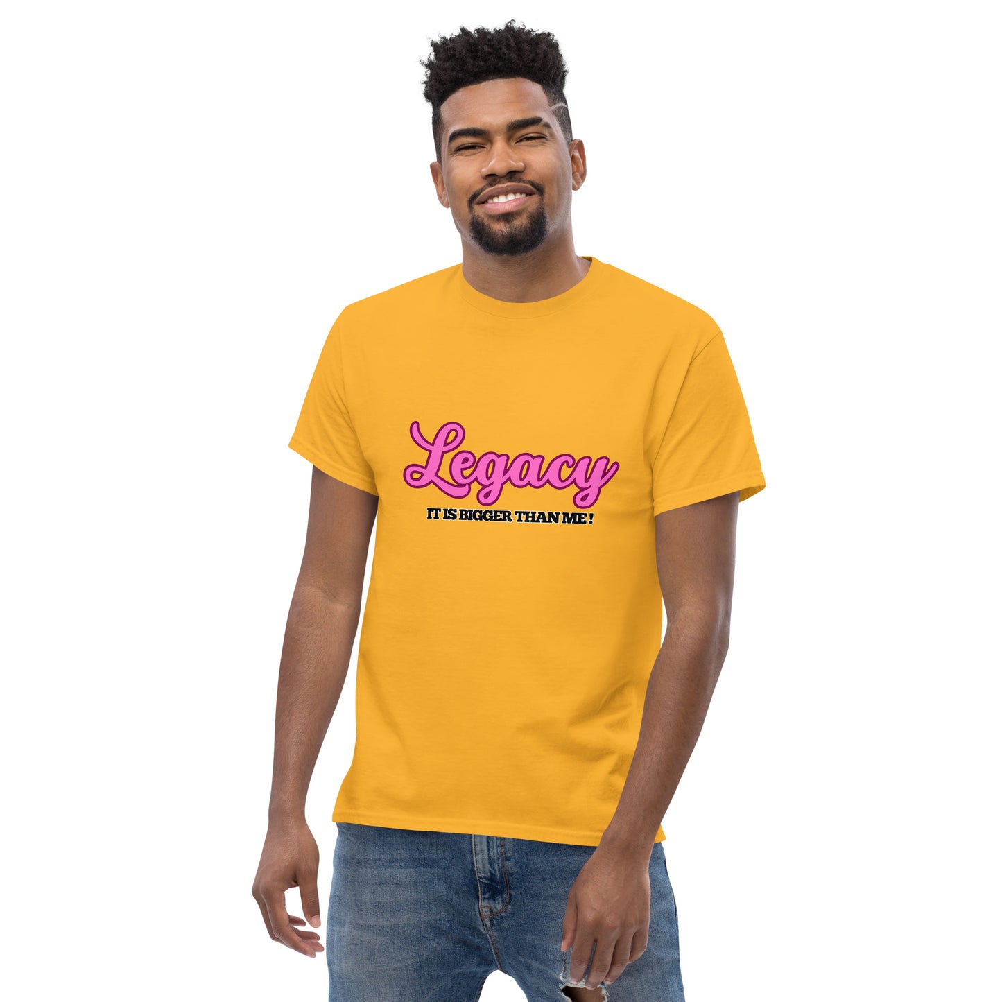 Men's Classic Tee-LEGACY (PINK)