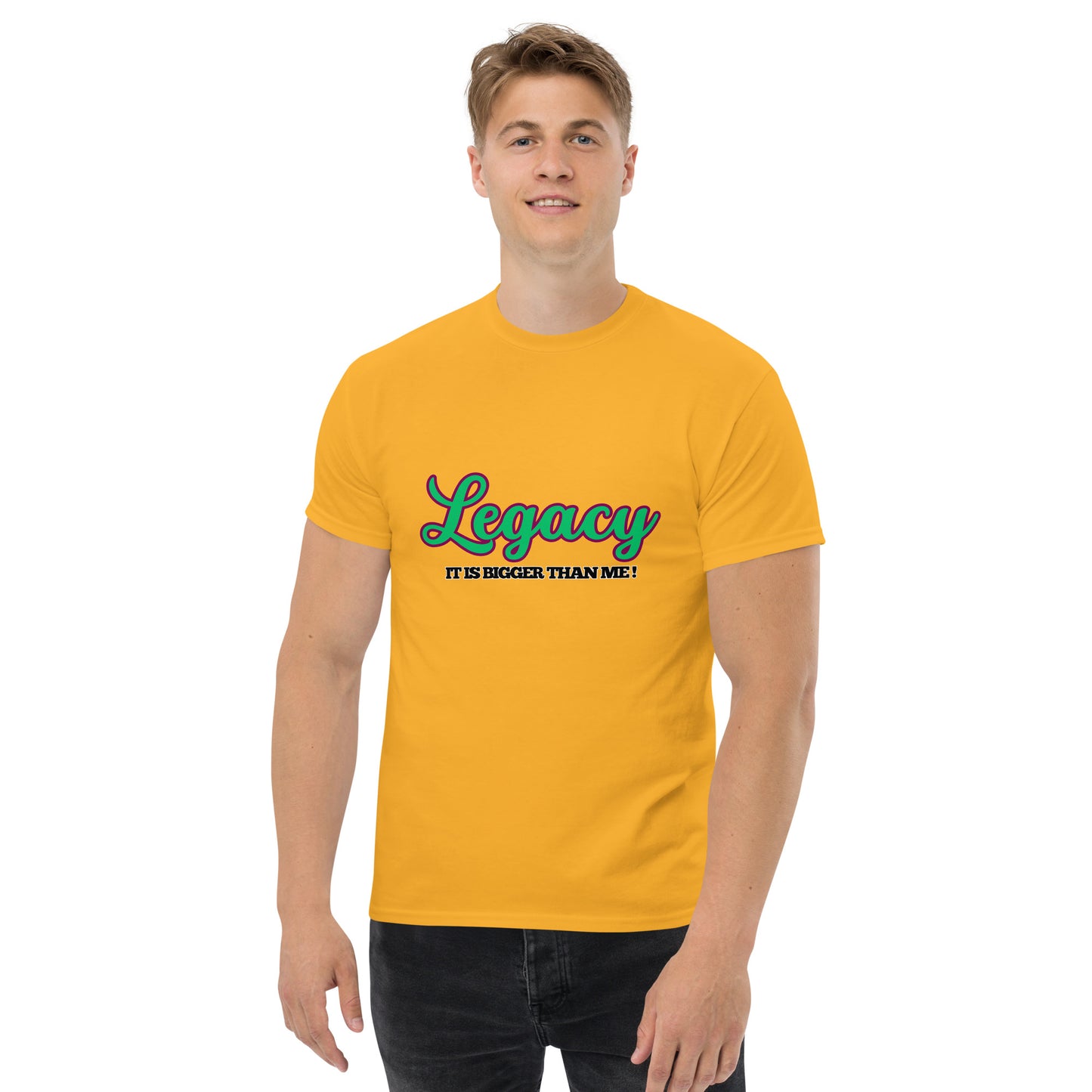 Men's Classic Tee-LEGACY (GREEN)