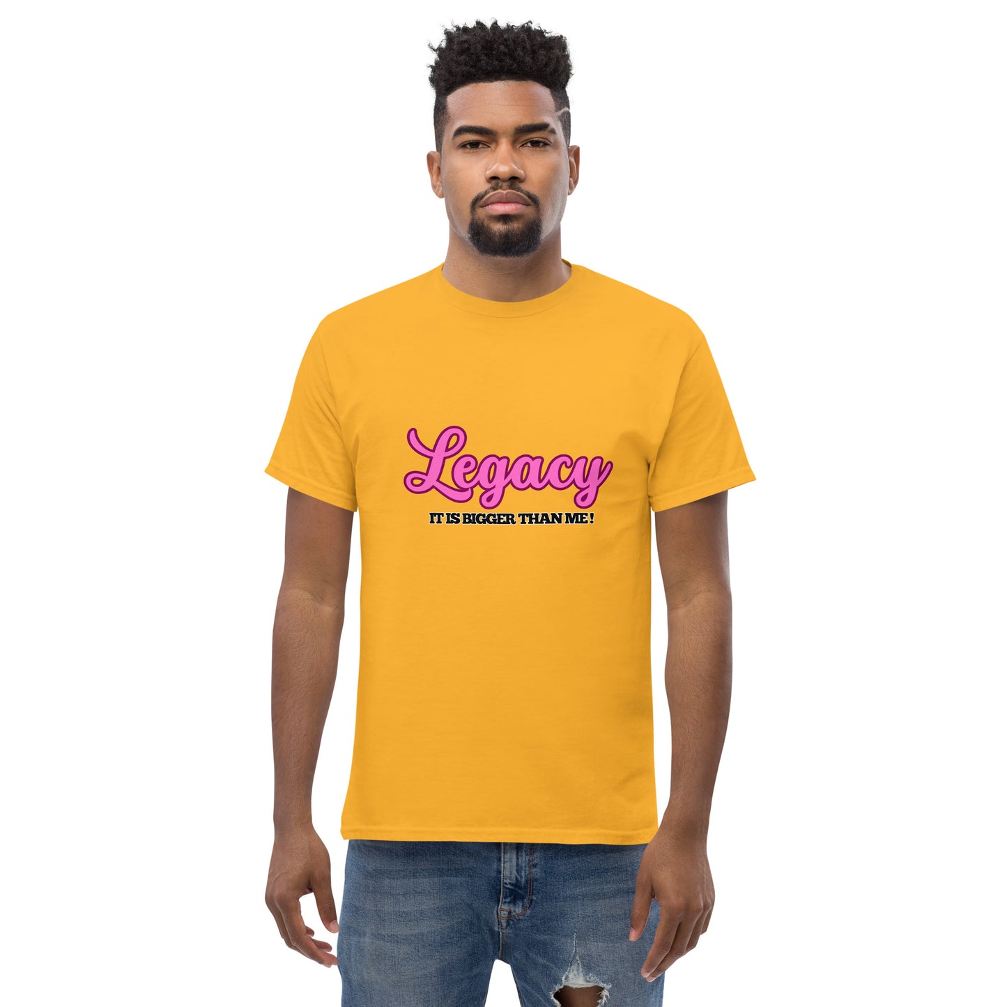 Men's Classic Tee-LEGACY (PINK)