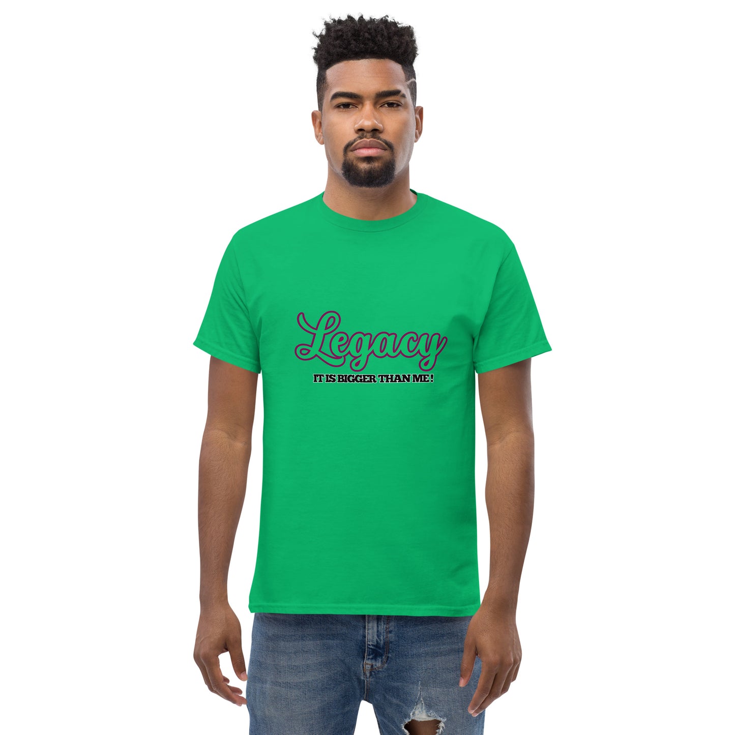 Men's Classic Tee-LEGACY (GREEN)