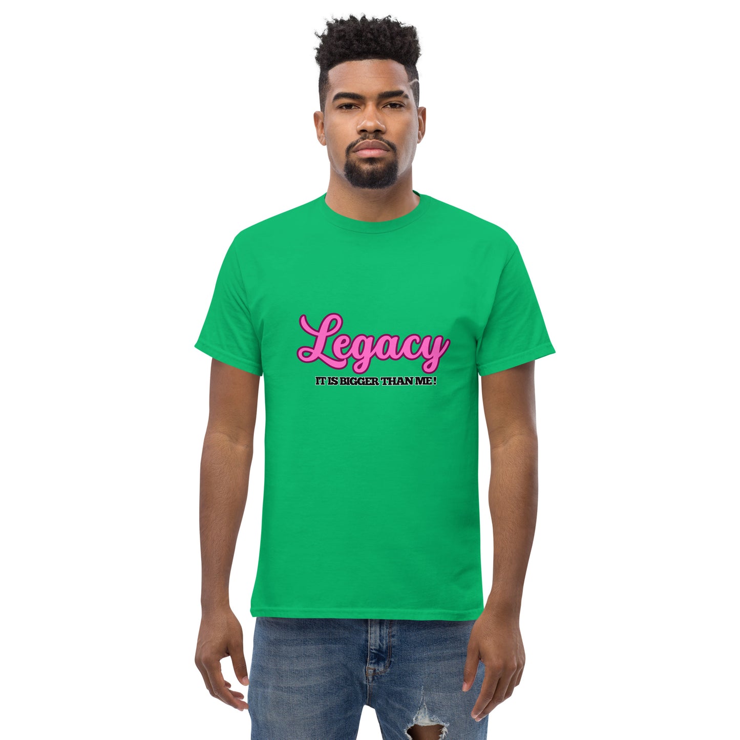 Men's Classic Tee-LEGACY (PINK)