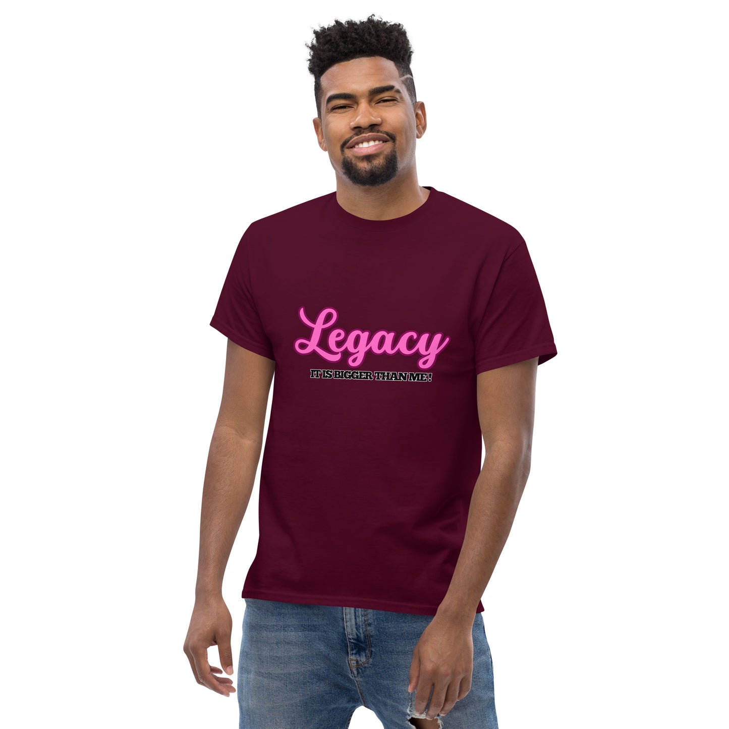 Men's Classic Tee-LEGACY (PINK)