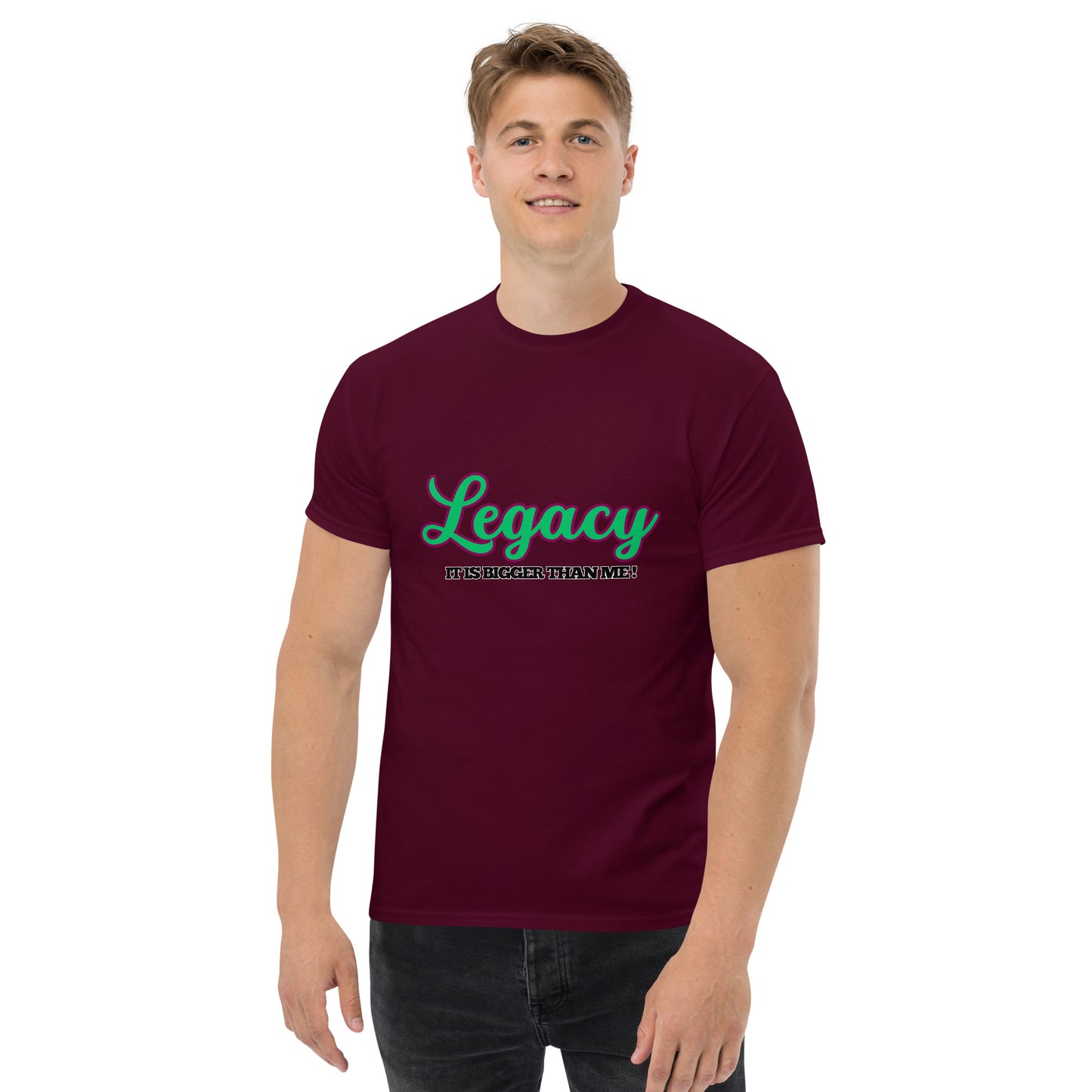 Men's Classic Tee-LEGACY (GREEN)