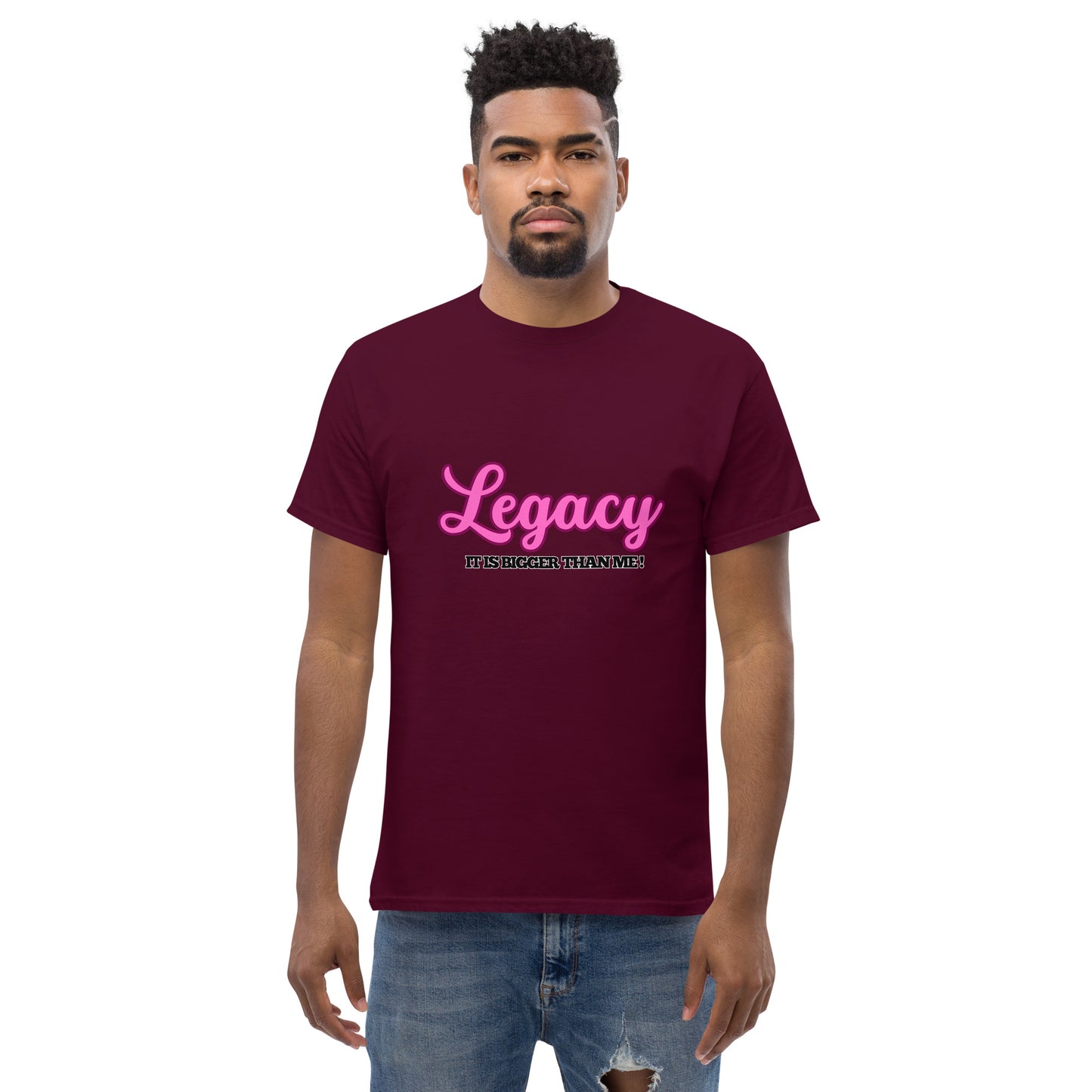 Men's Classic Tee-LEGACY (PINK)