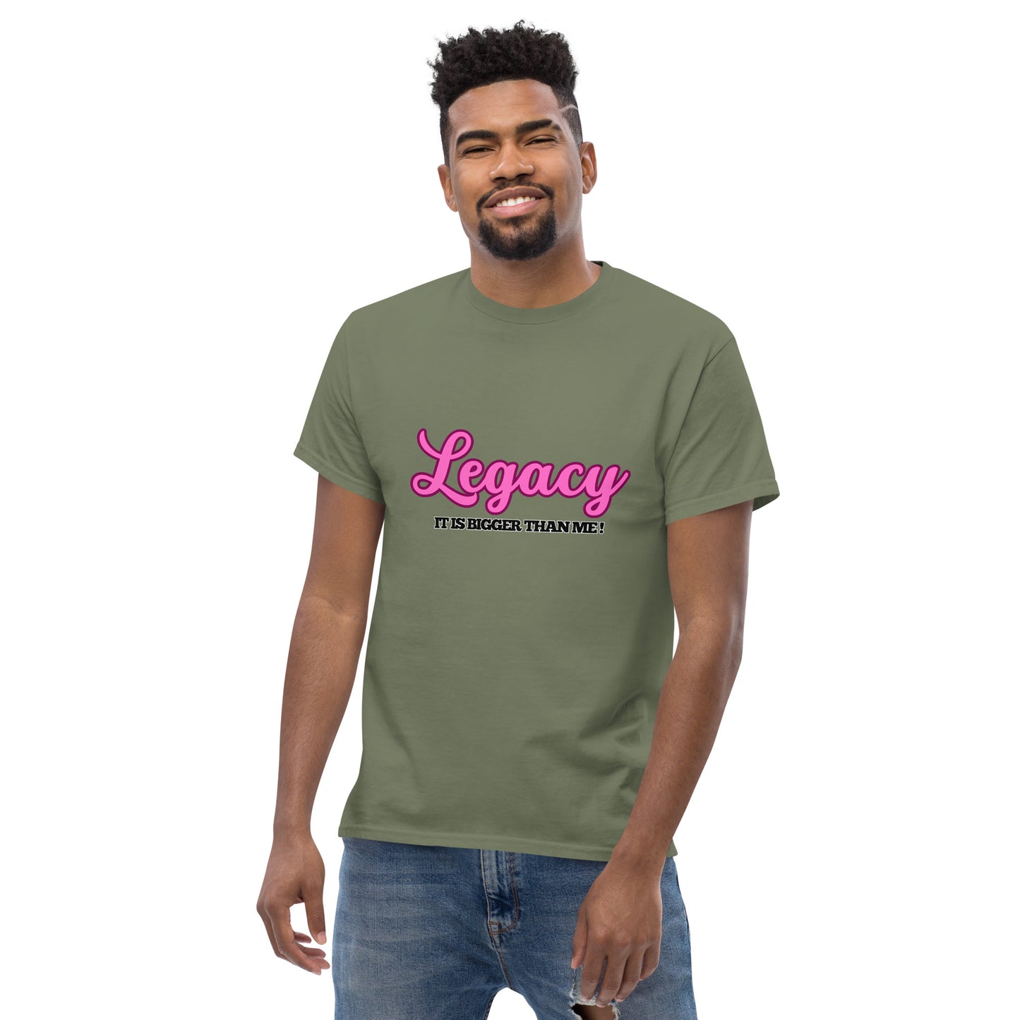 Men's Classic Tee-LEGACY (PINK)