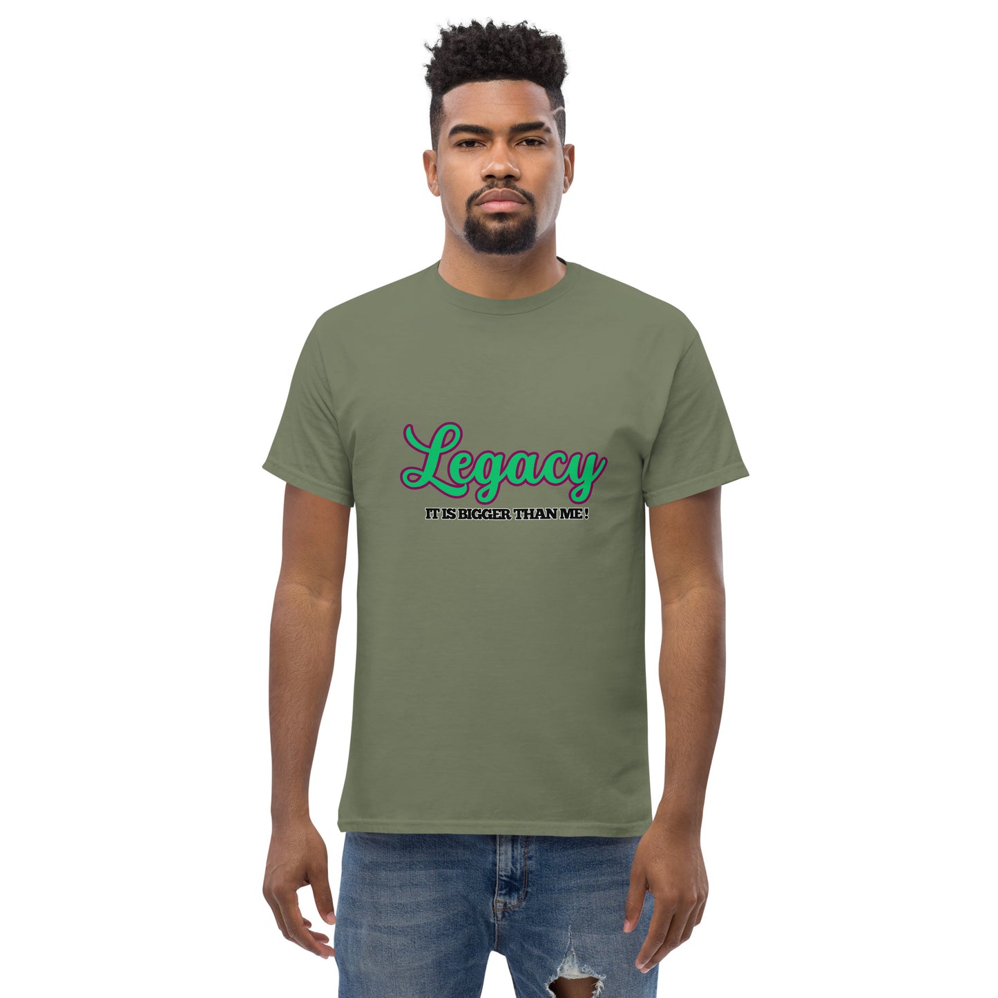 Men's Classic Tee-LEGACY (GREEN)