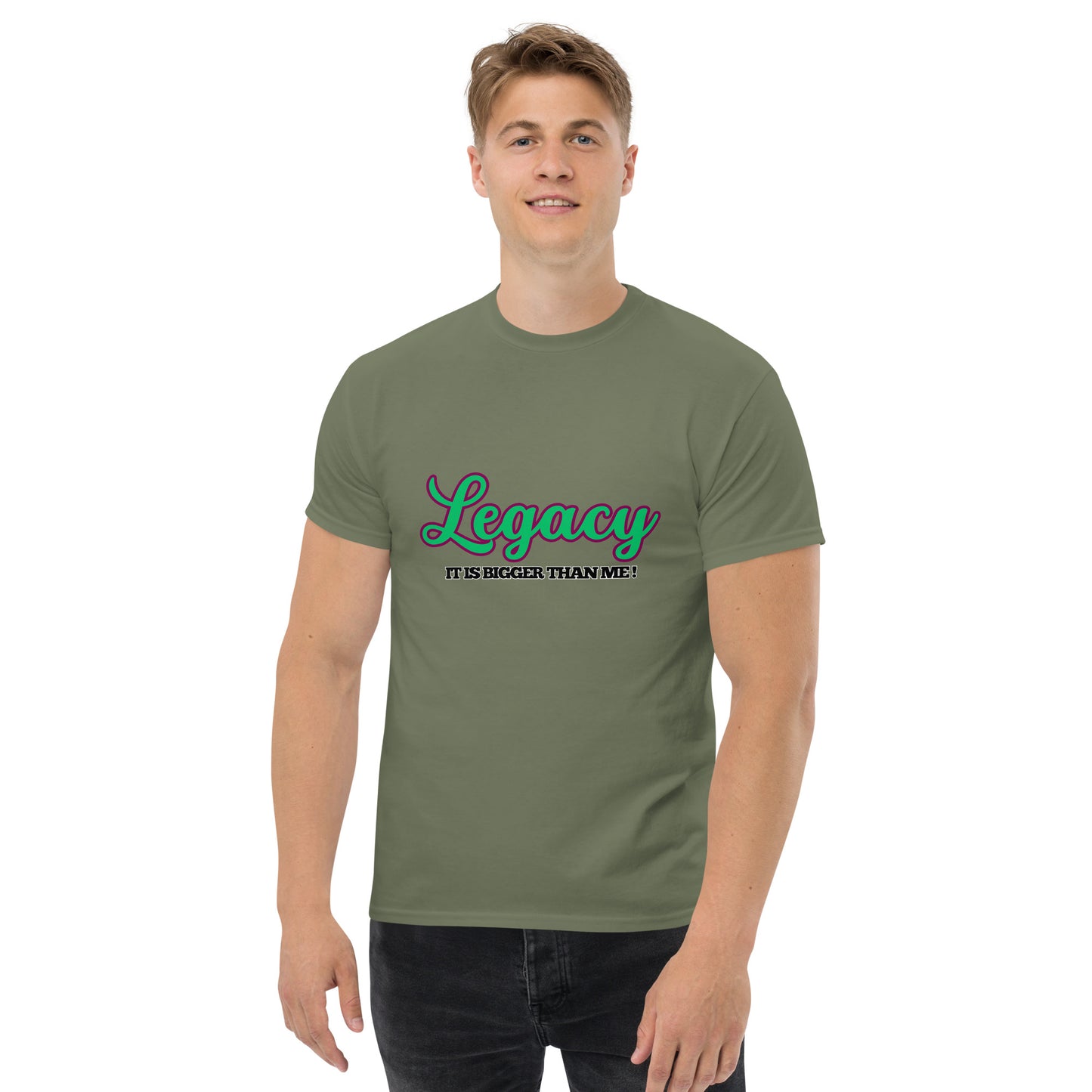 Men's Classic Tee-LEGACY (GREEN)