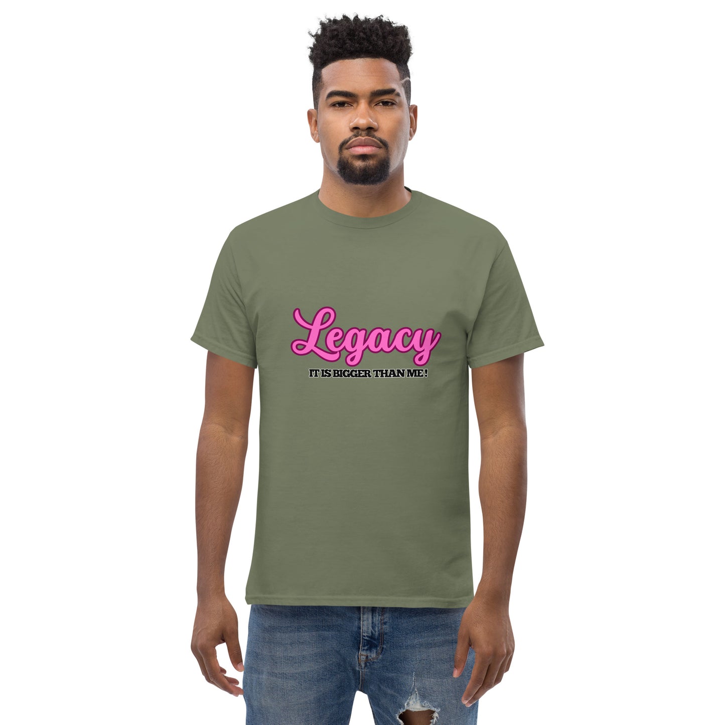 Men's Classic Tee-LEGACY (PINK)