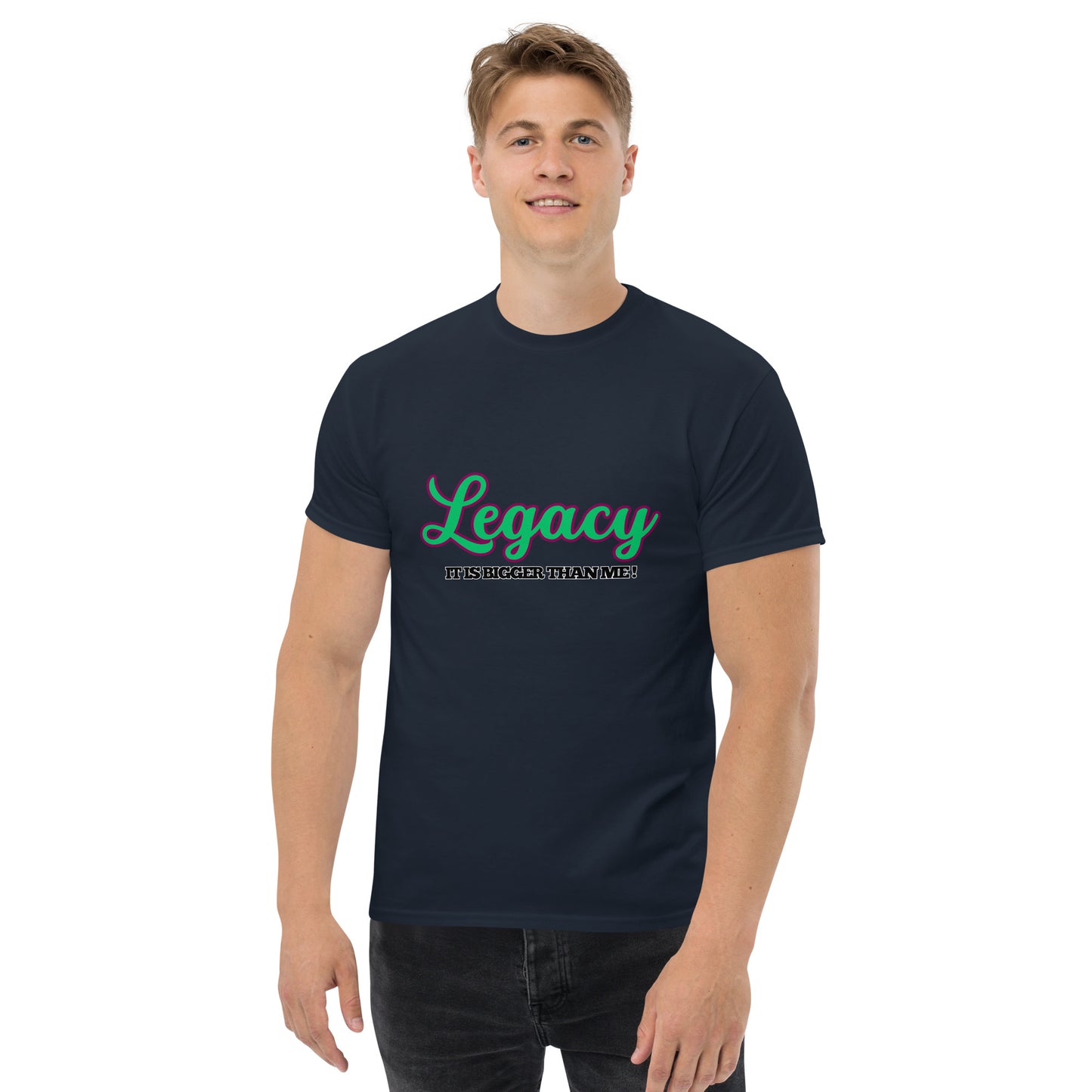 Men's Classic Tee-LEGACY (GREEN)