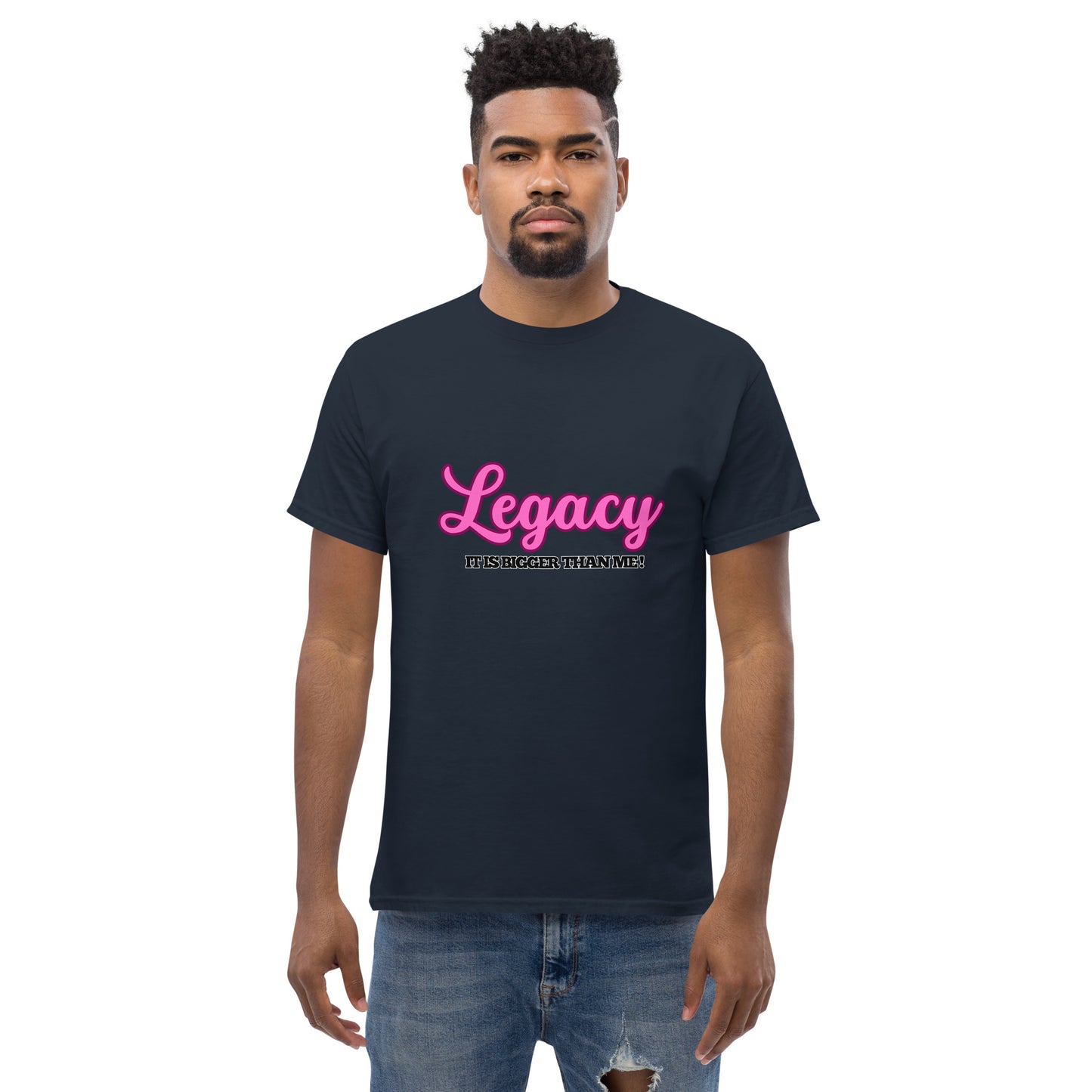 Men's Classic Tee-LEGACY (PINK)