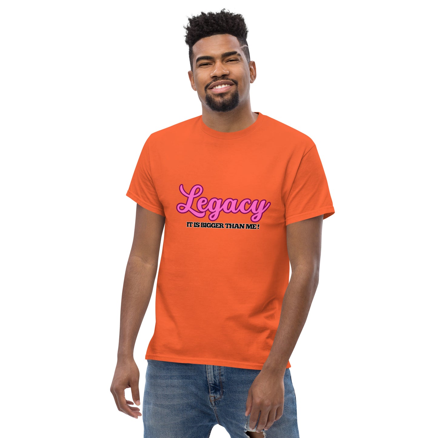 Men's Classic Tee-LEGACY (PINK)