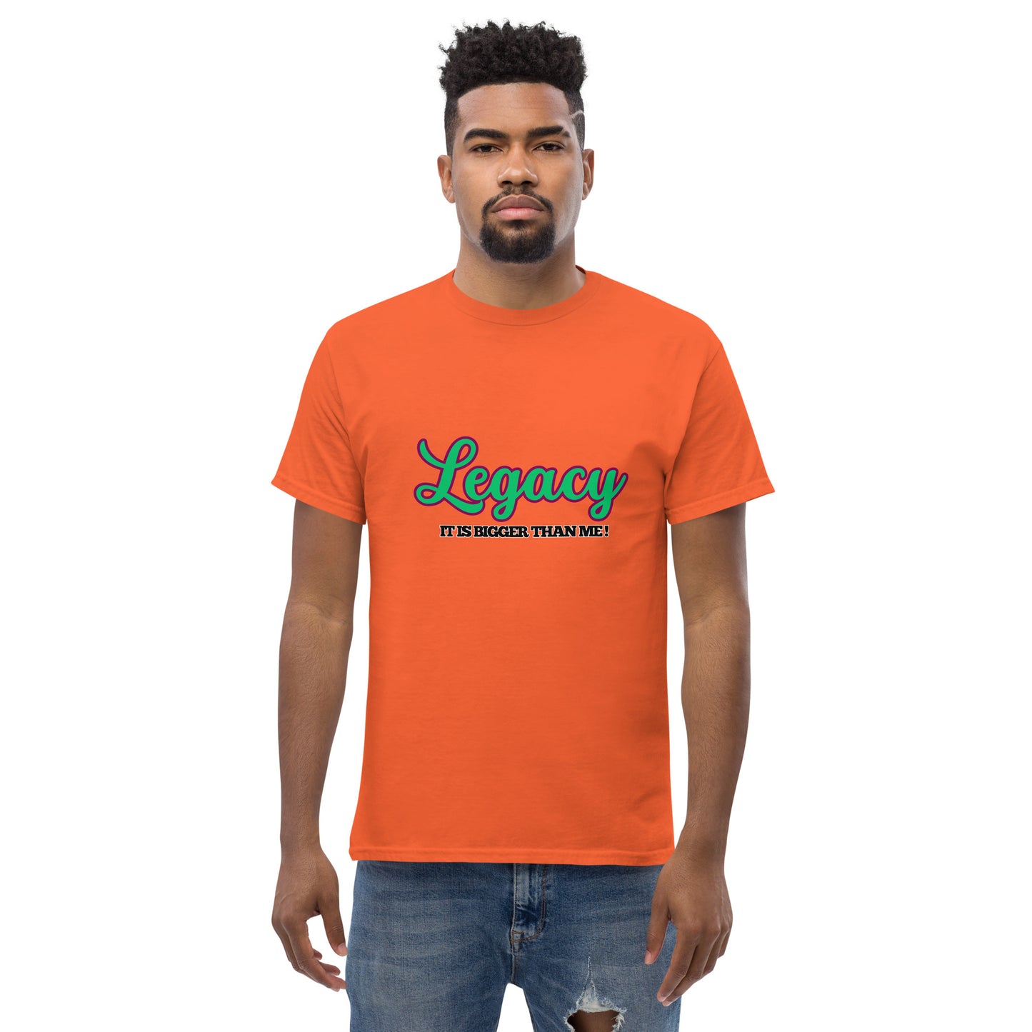 Men's Classic Tee-LEGACY (GREEN)