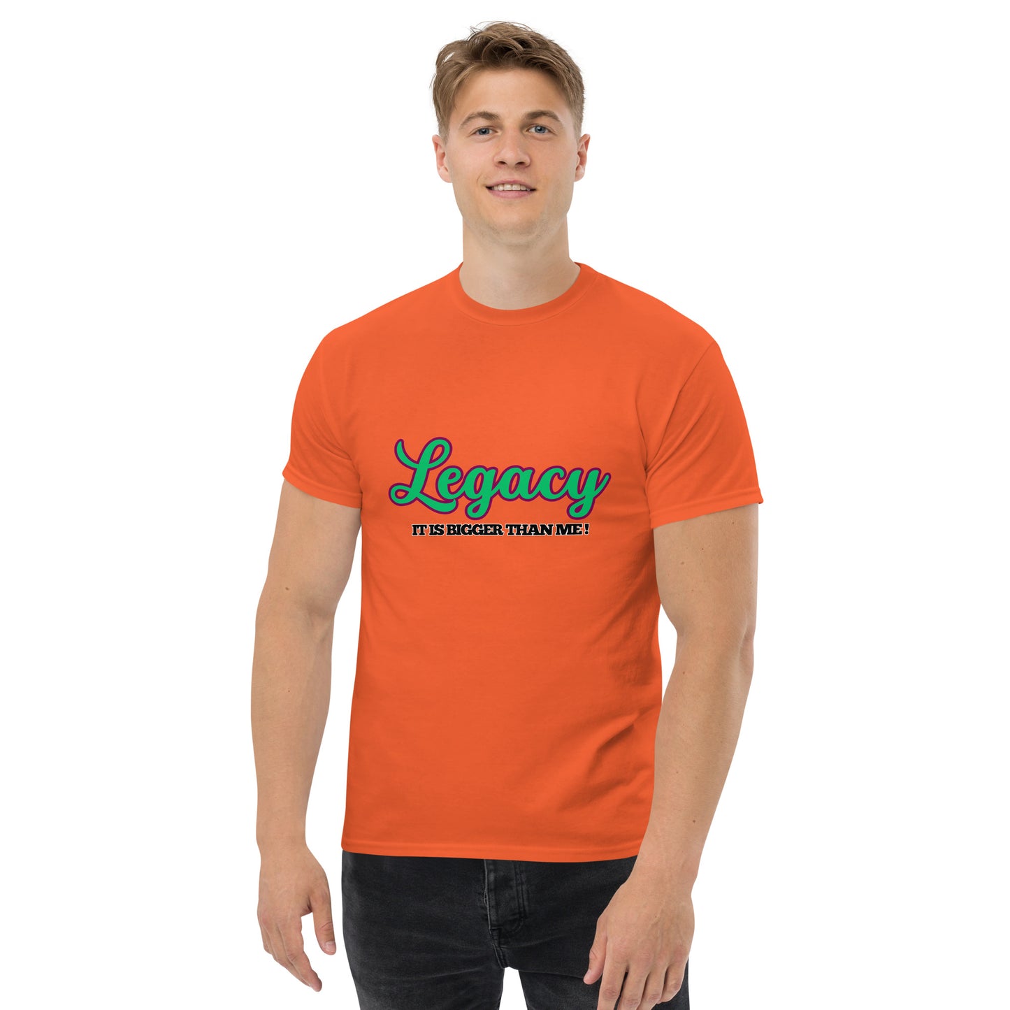 Men's Classic Tee-LEGACY (GREEN)