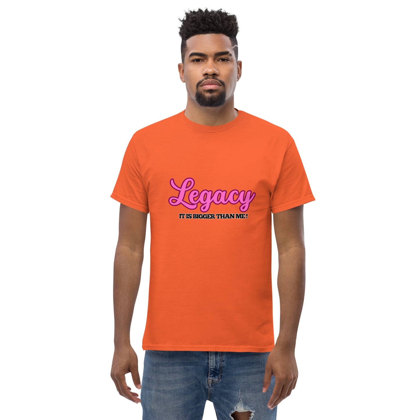 Men's Classic Tee-LEGACY (PINK)