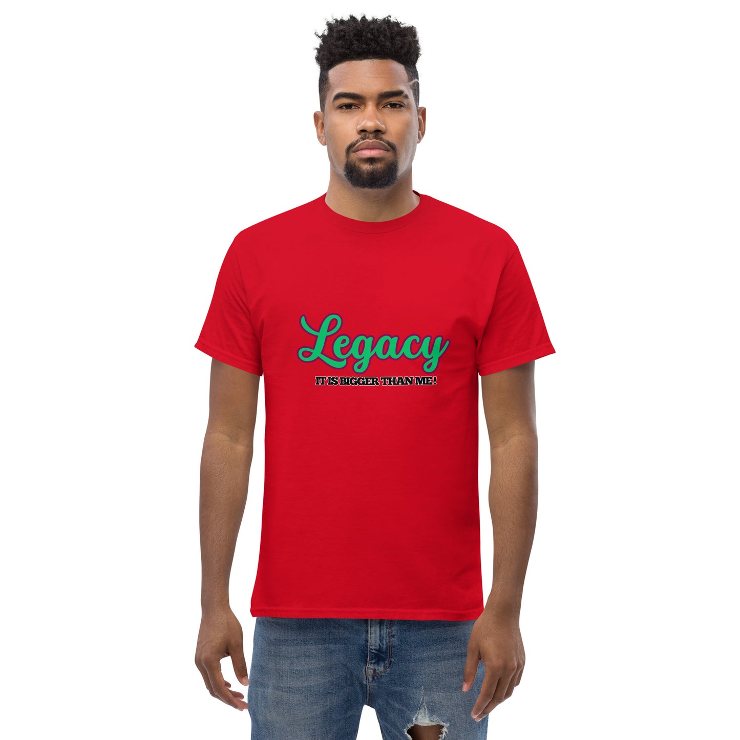 Men's Classic Tee-LEGACY (GREEN)