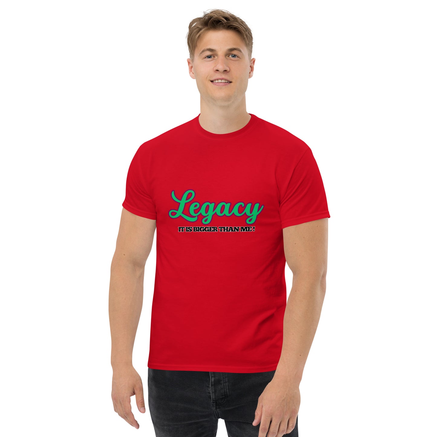 Men's Classic Tee-LEGACY (GREEN)