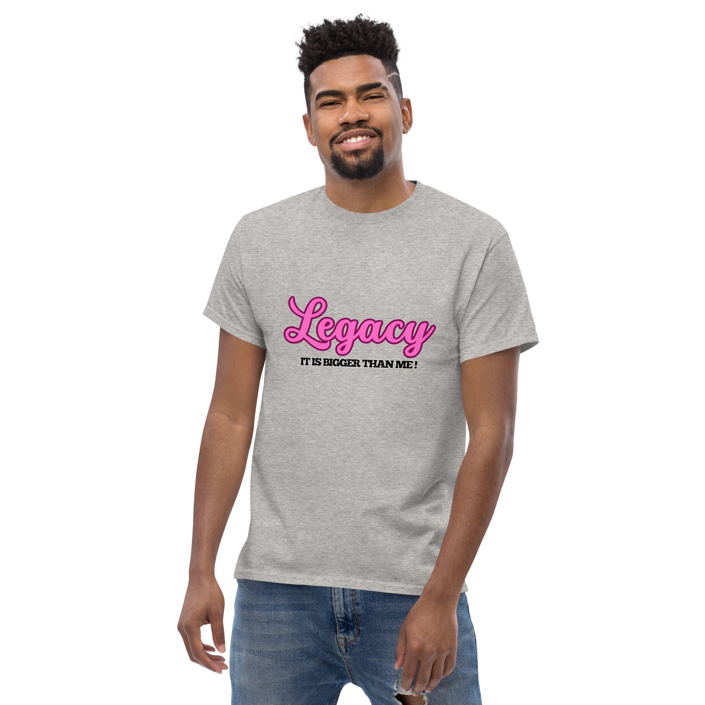 Men's Classic Tee-LEGACY (PINK)