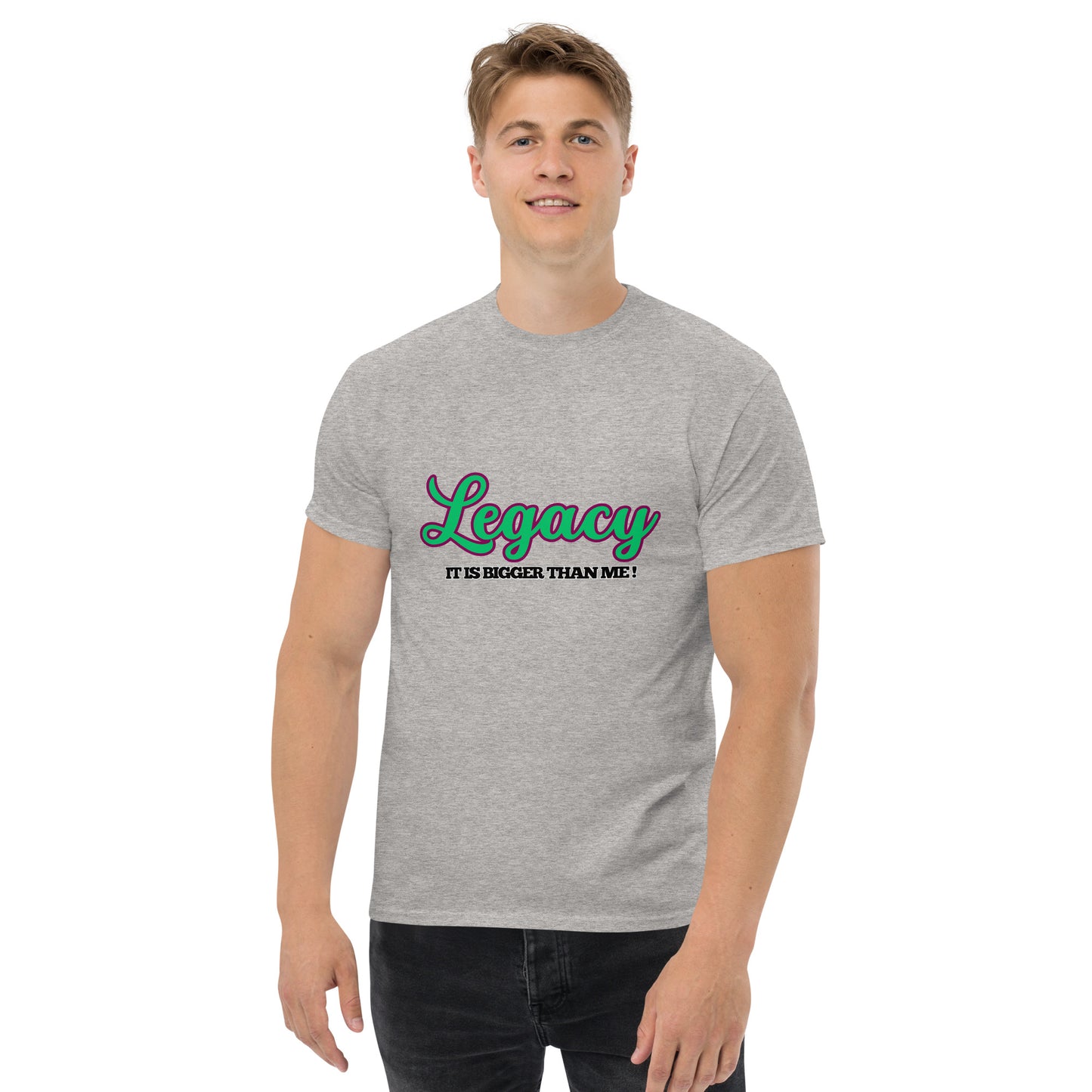 Men's Classic Tee-LEGACY (GREEN)