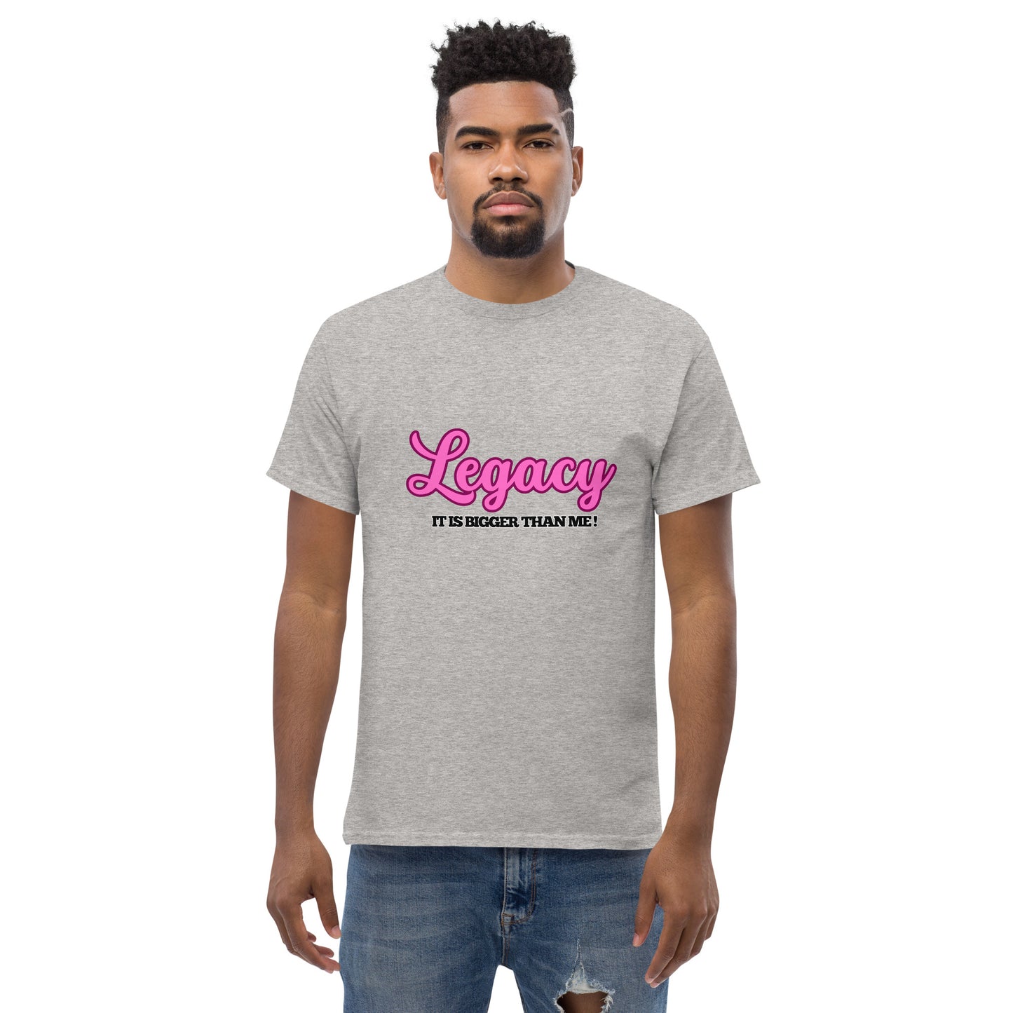 Men's Classic Tee-LEGACY (PINK)