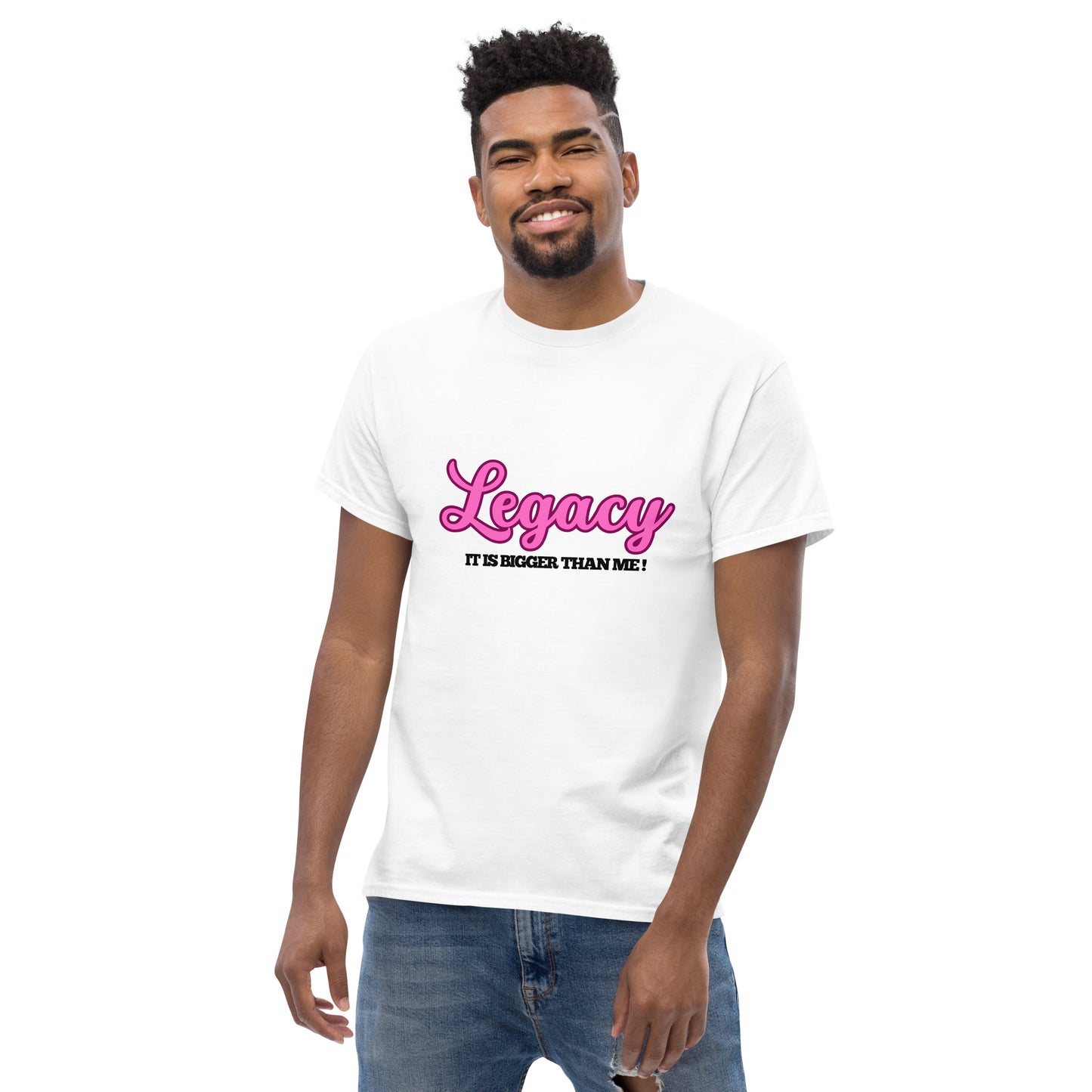 Men's Classic Tee-LEGACY (PINK)