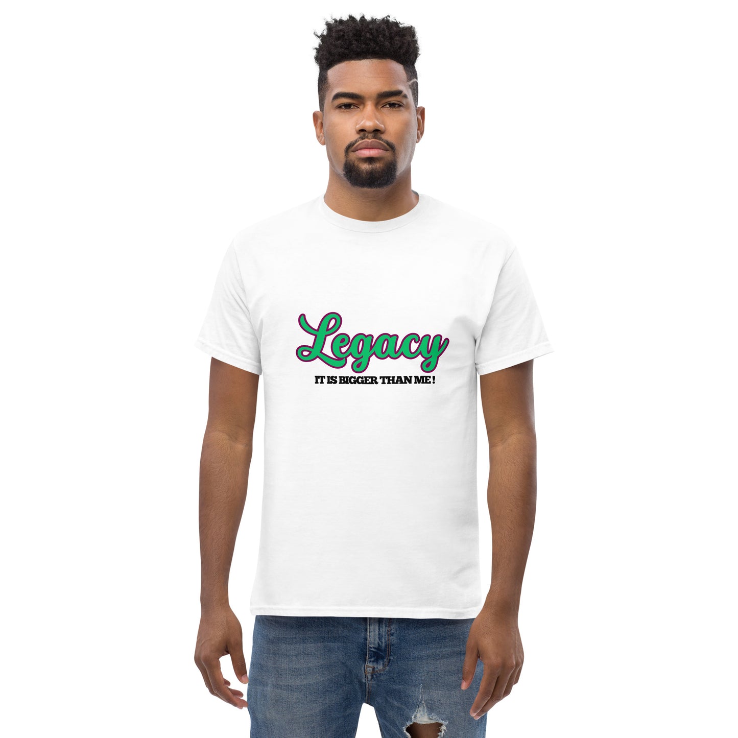 Men's Classic Tee-LEGACY (GREEN)