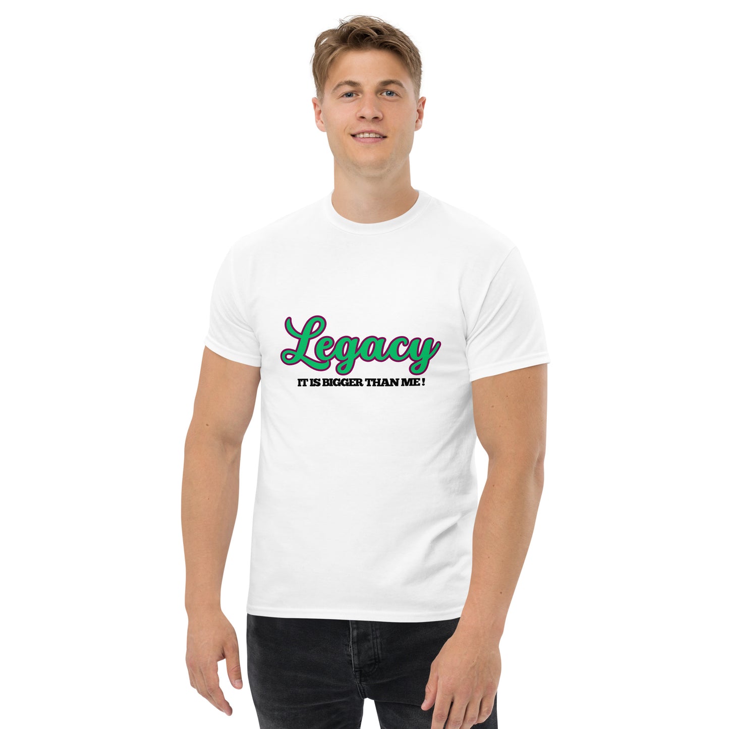 Men's Classic Tee-LEGACY (GREEN)