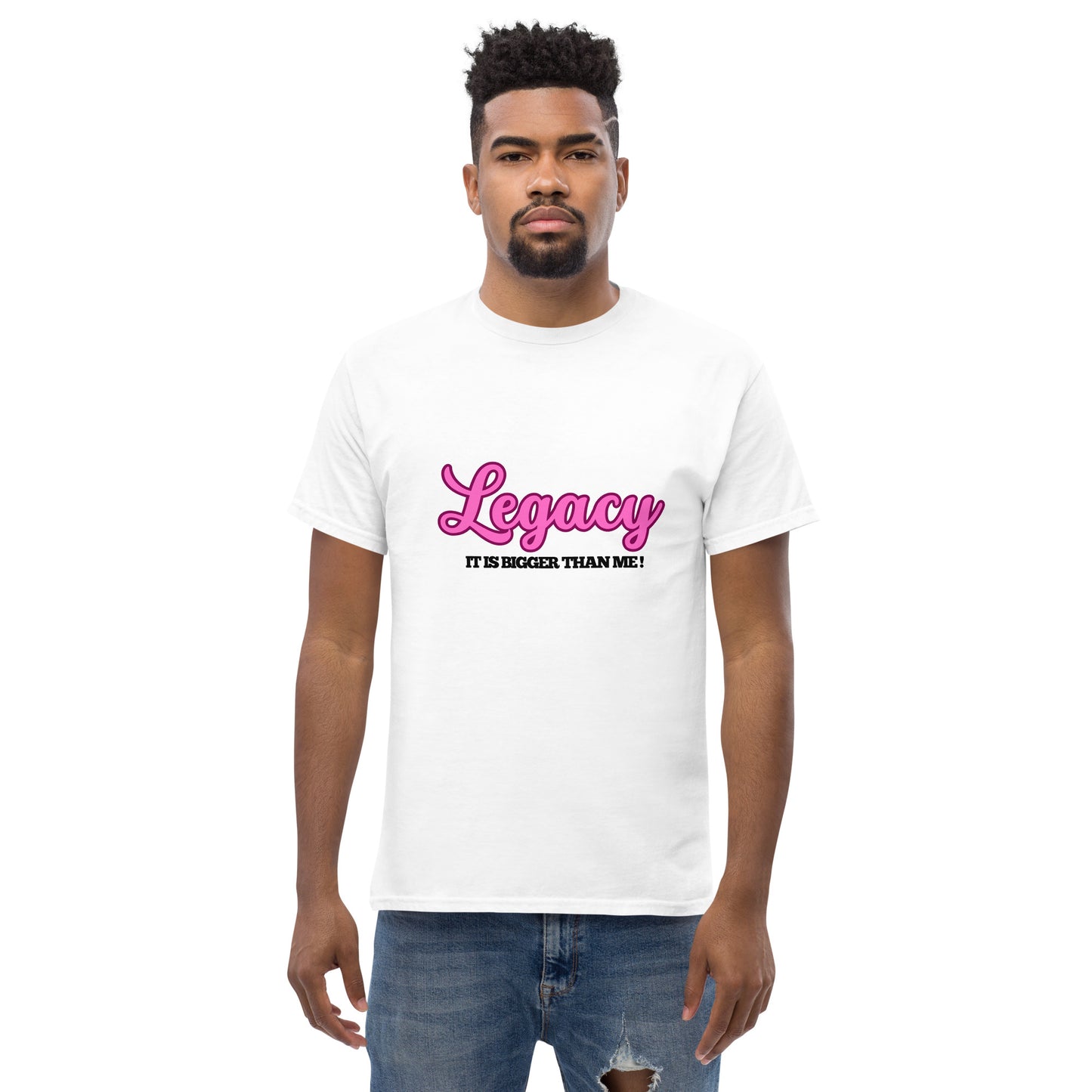 Men's Classic Tee-LEGACY (PINK)