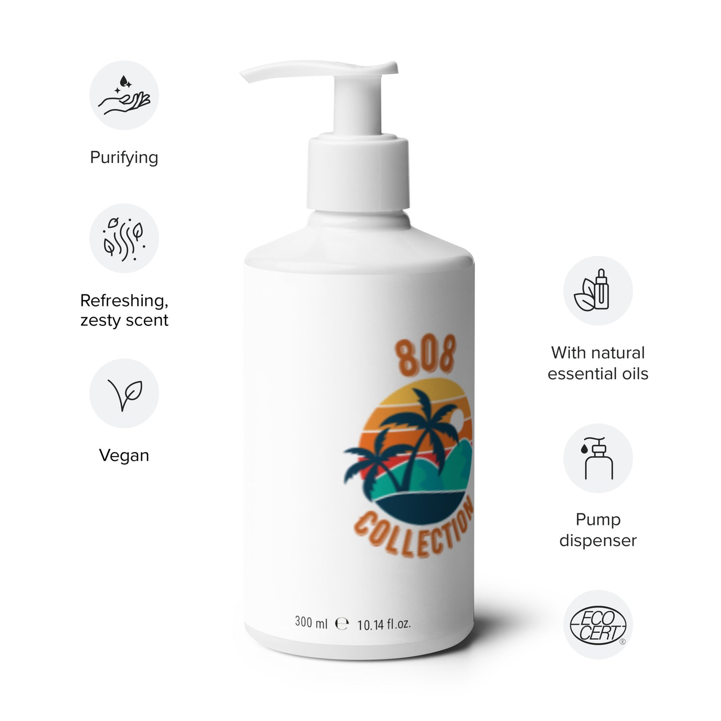 Refreshing Hand & Body Wash-808 Collection