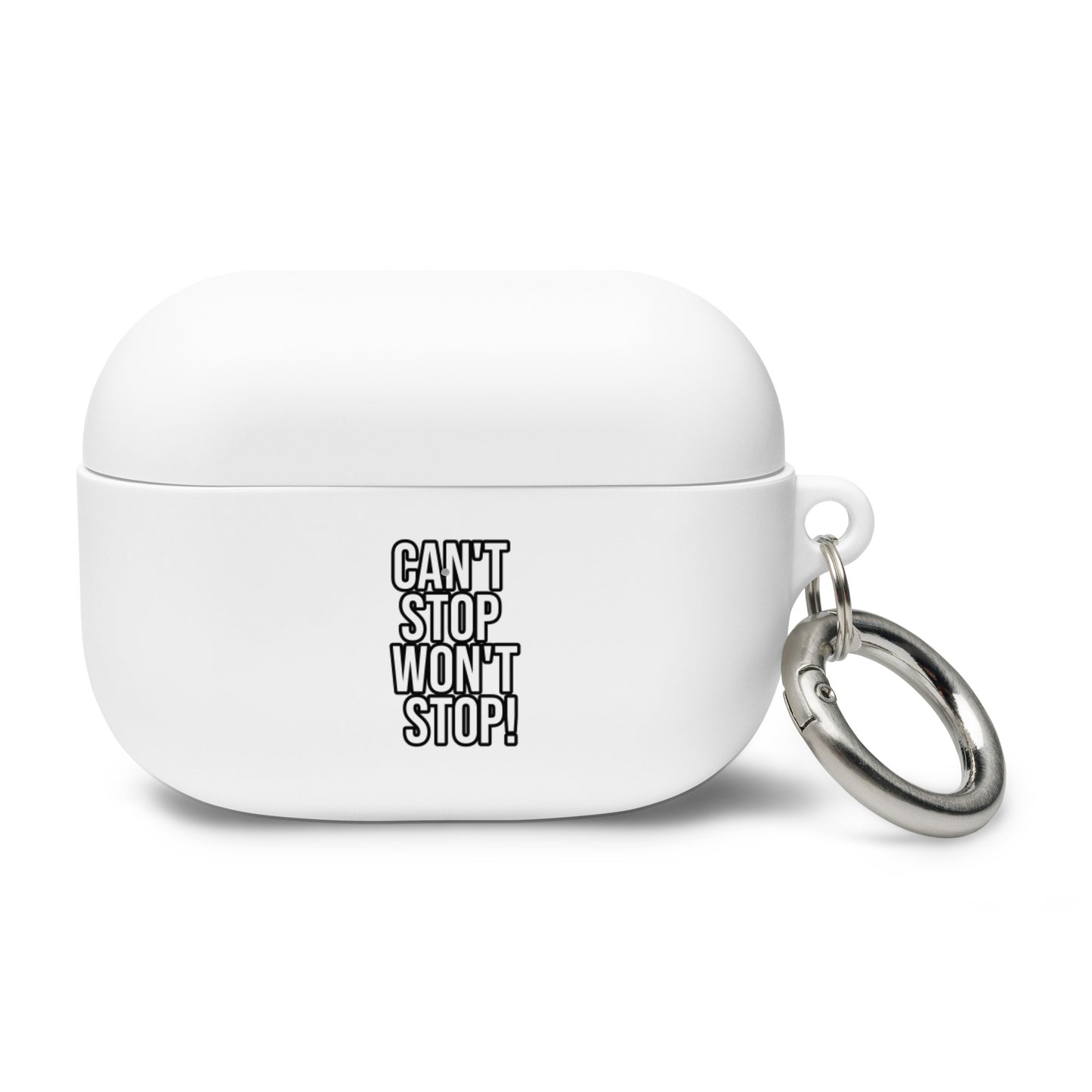 Rubber Case for AirPods®-CAN'T STOP WON'T STOP