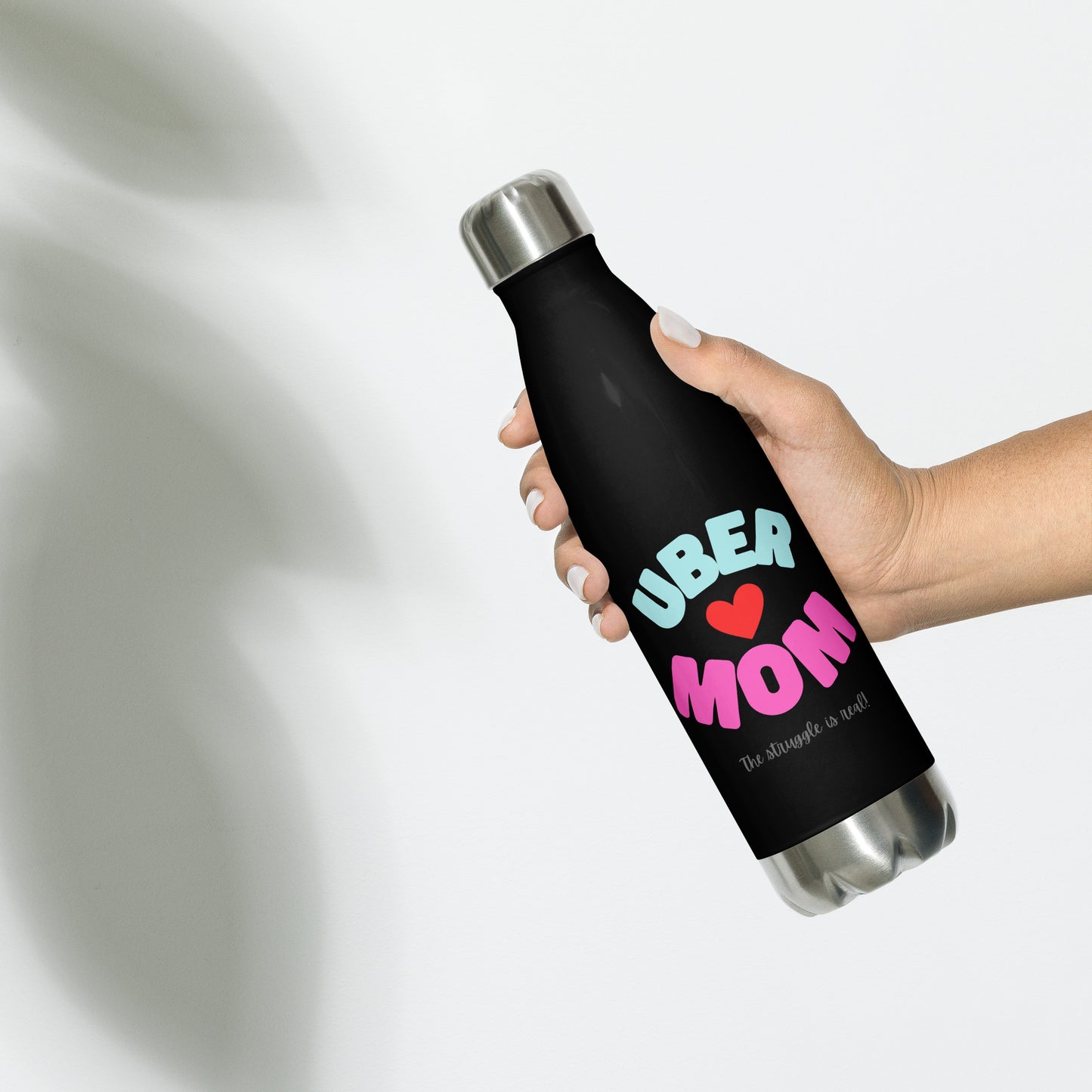 Stainless Steel Water Bottle-UBER MOM