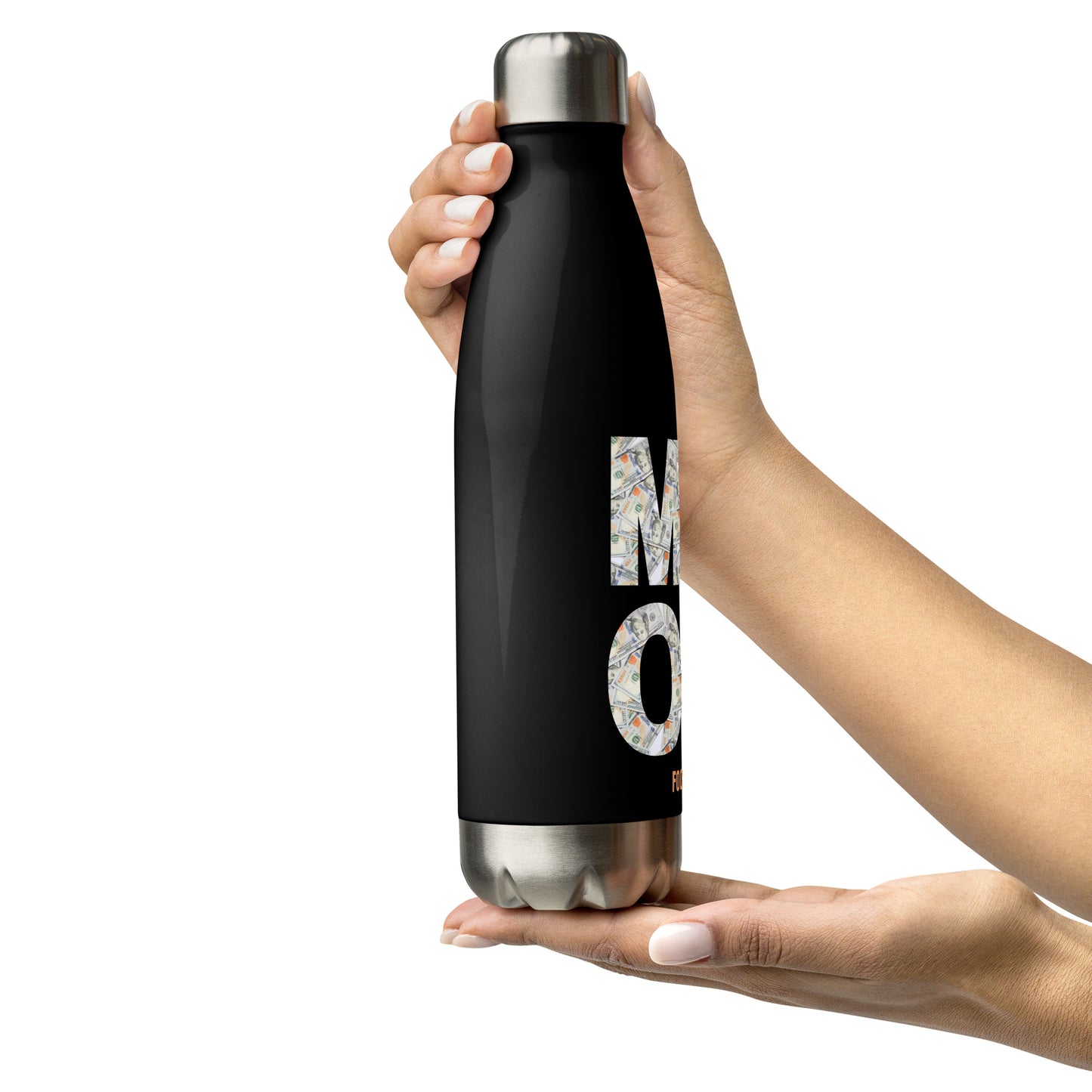 Stainless Steel Water Bottle-MOOD:FOCUSED