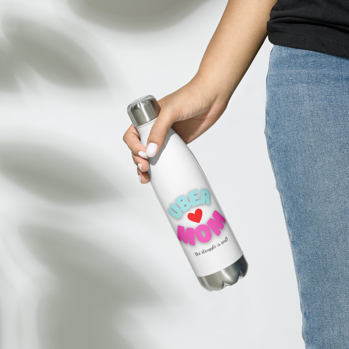 Stainless Steel Water Bottle-UBER MOM