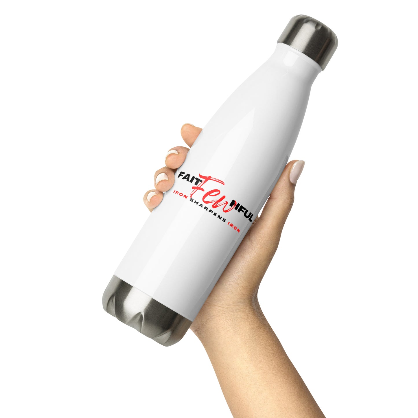 Stainless Steel Water Bottle-FAITHFUL Few