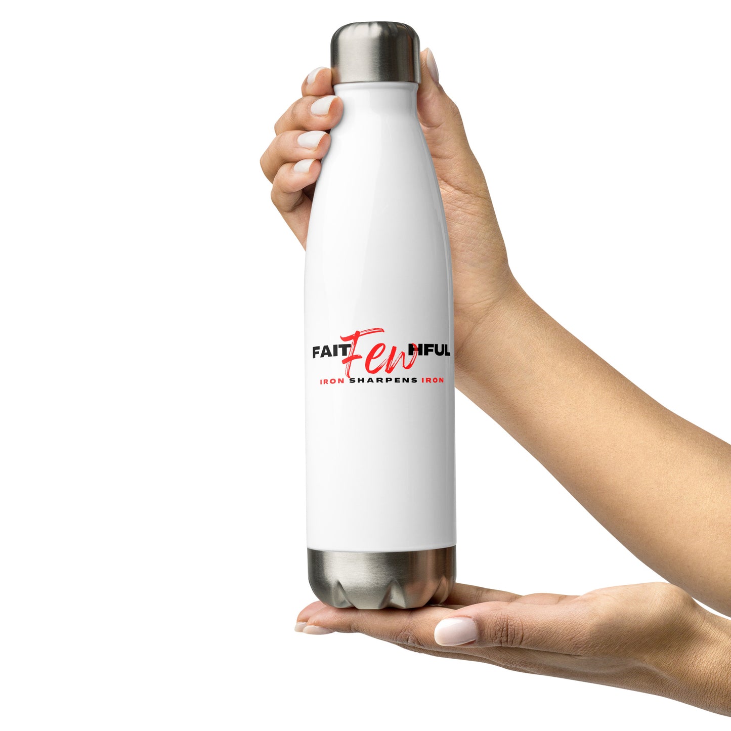 Stainless Steel Water Bottle-FAITHFUL Few