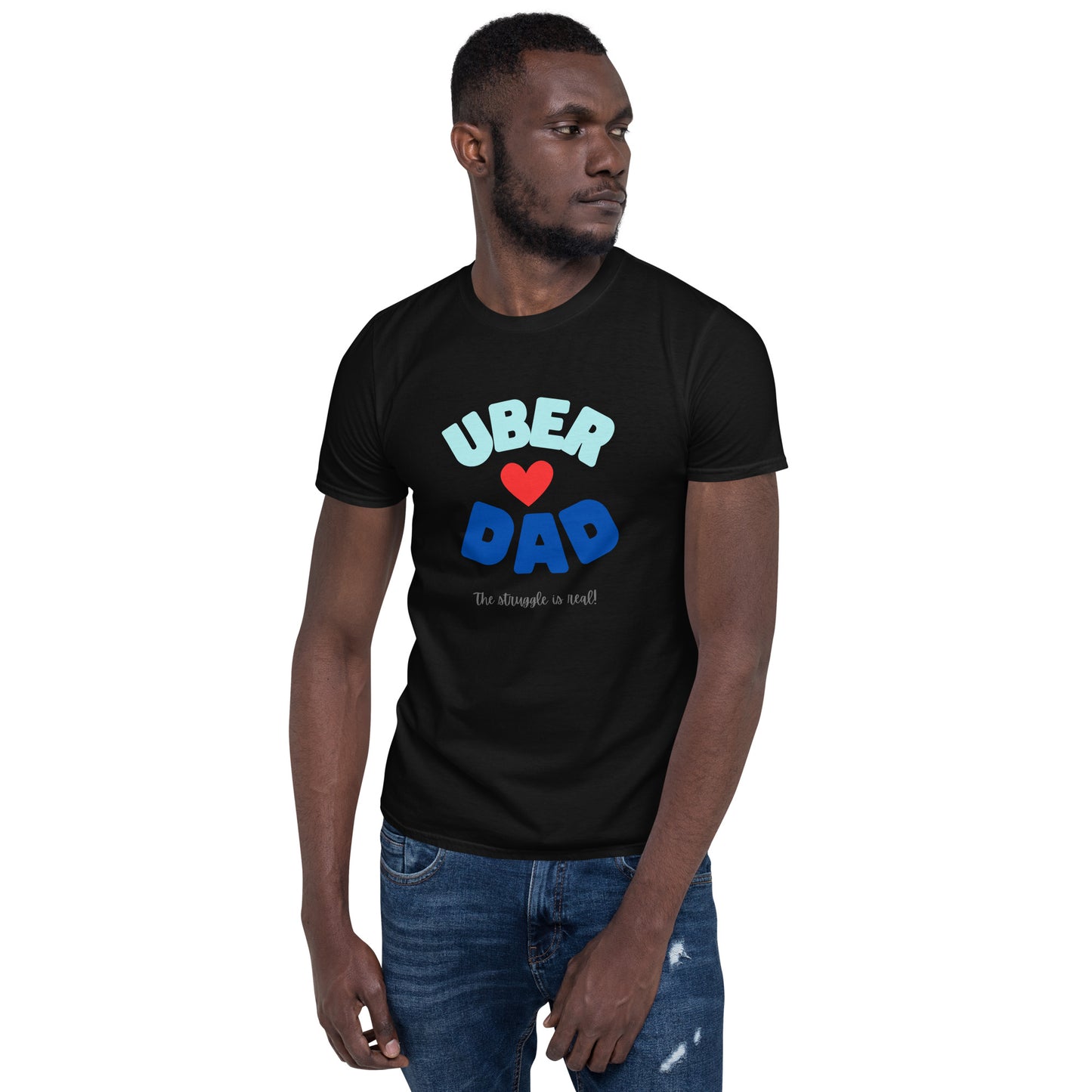 Short-Sleeve Unisex T-Shirt-UBER DAD