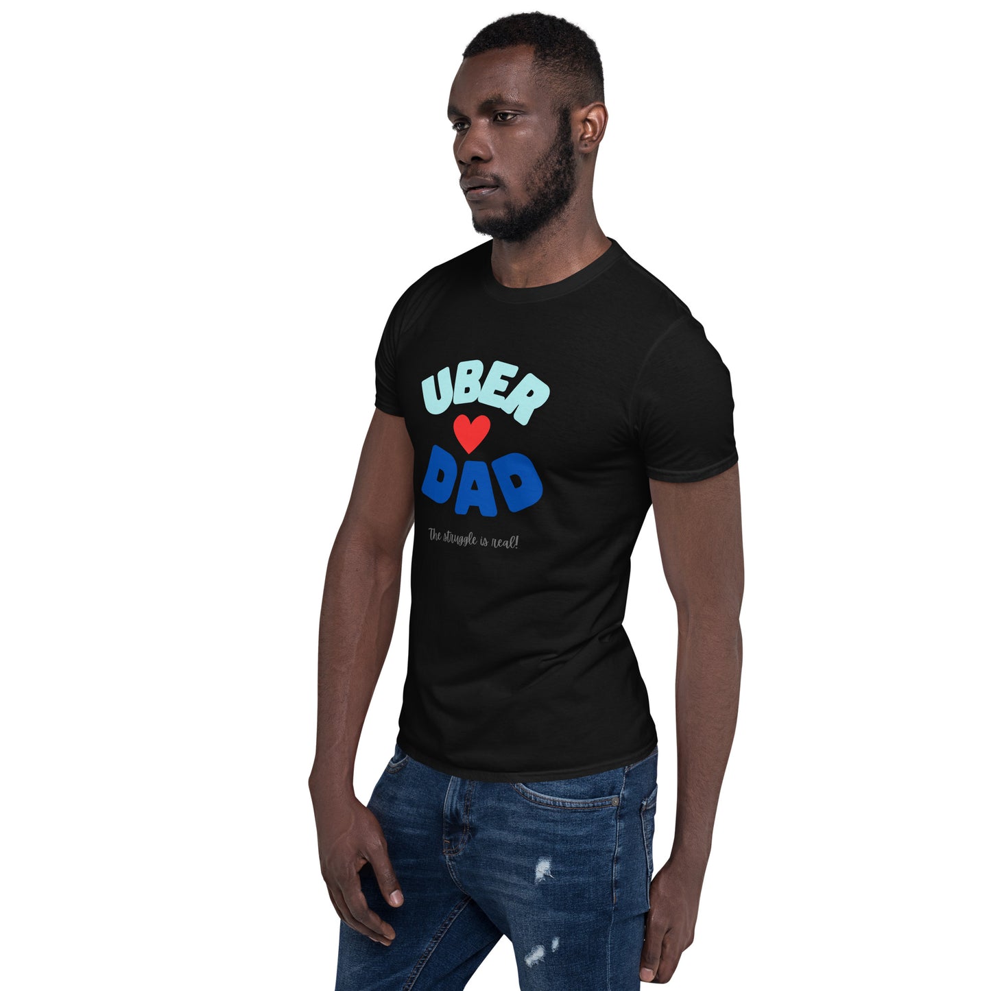 Short-Sleeve Unisex T-Shirt-UBER DAD