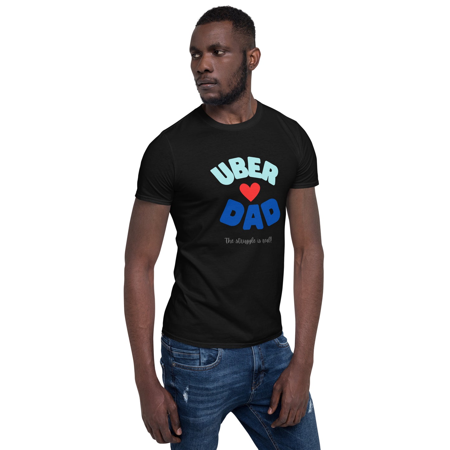 Short-Sleeve Unisex T-Shirt-UBER DAD