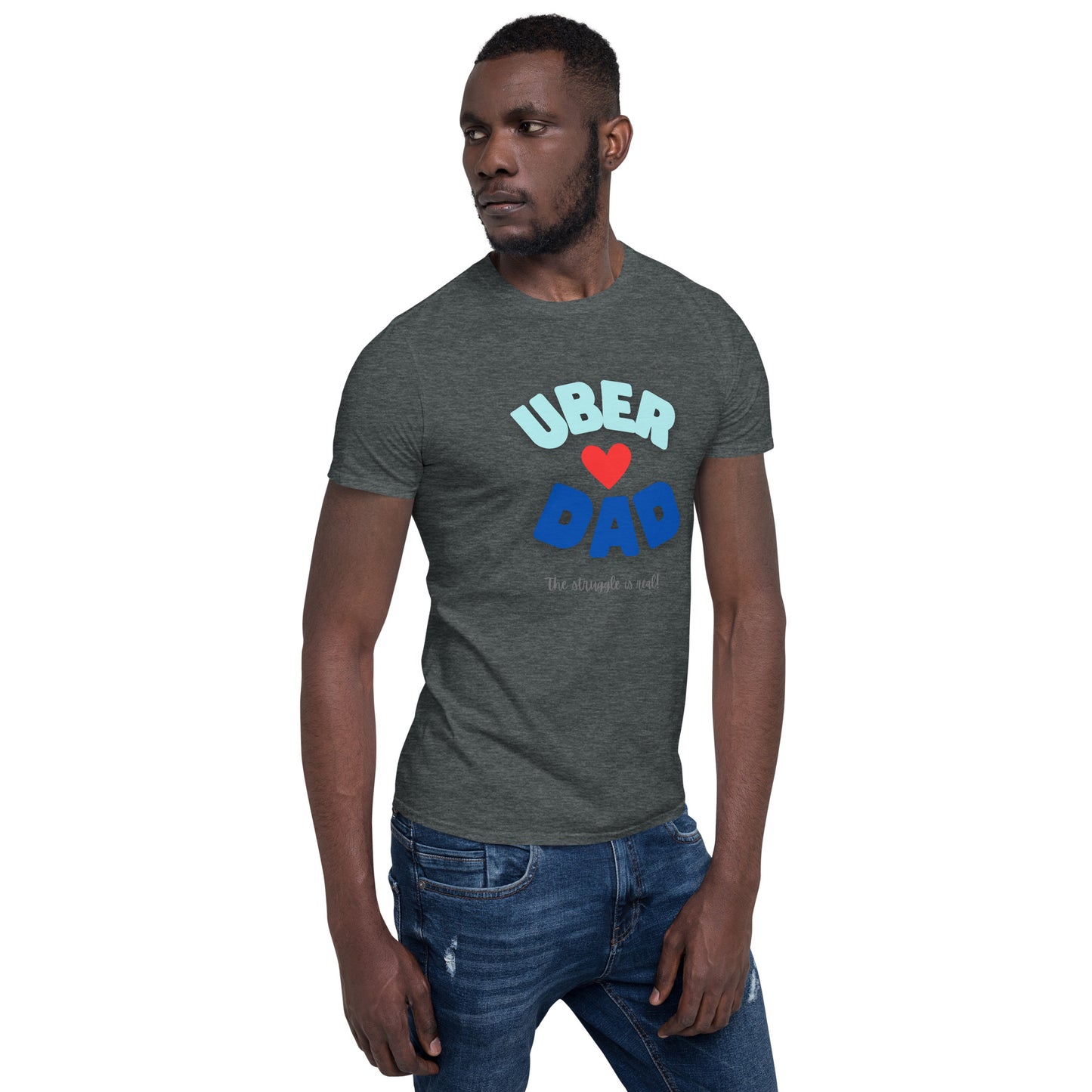 Short-Sleeve Unisex T-Shirt-UBER DAD