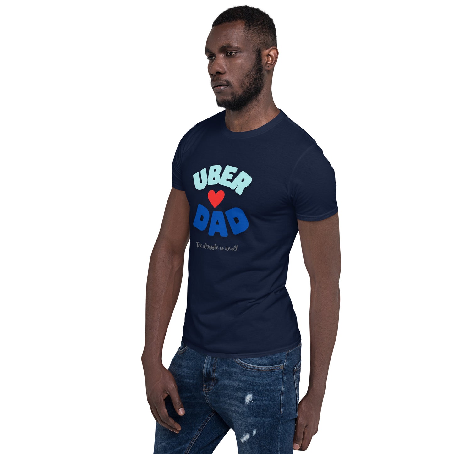 Short-Sleeve Unisex T-Shirt-UBER DAD