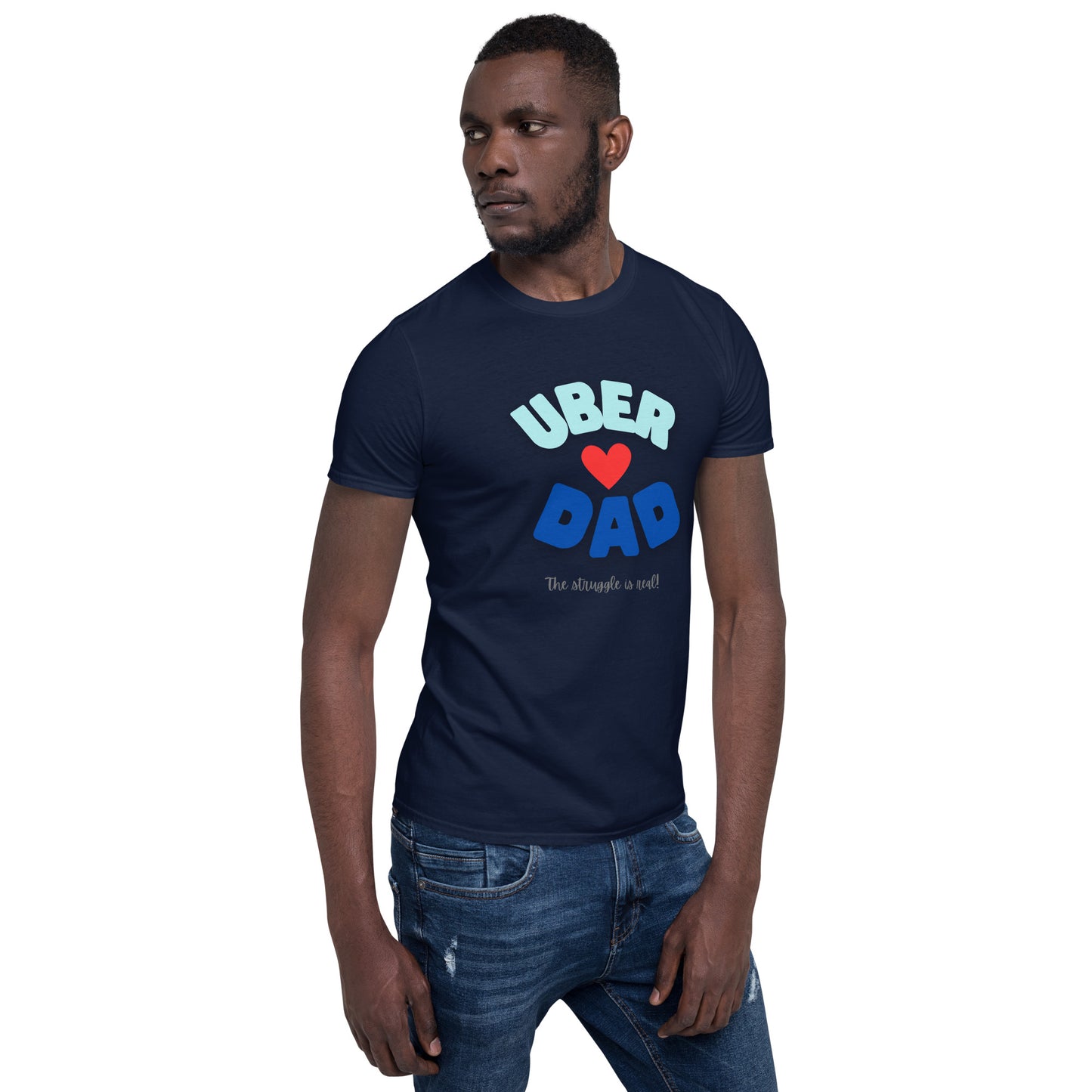 Short-Sleeve Unisex T-Shirt-UBER DAD