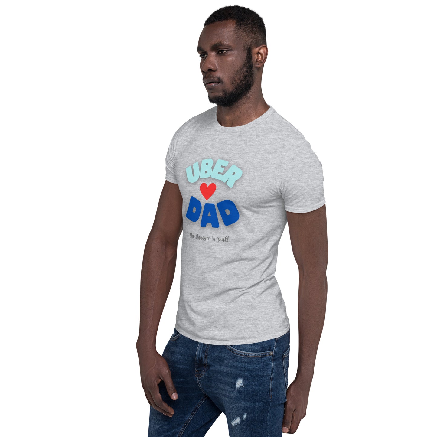 Short-Sleeve Unisex T-Shirt-UBER DAD