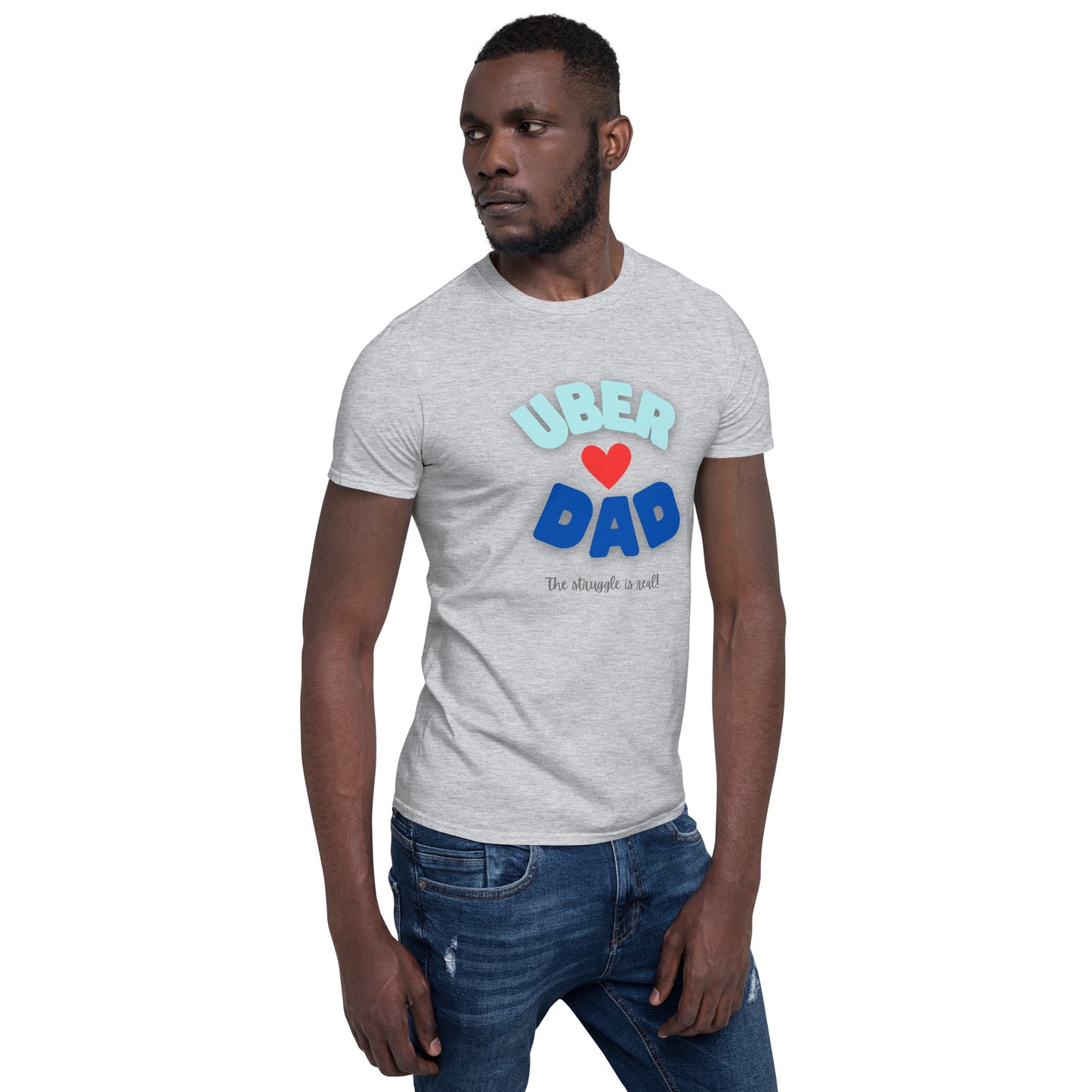 Short-Sleeve Unisex T-Shirt-UBER DAD