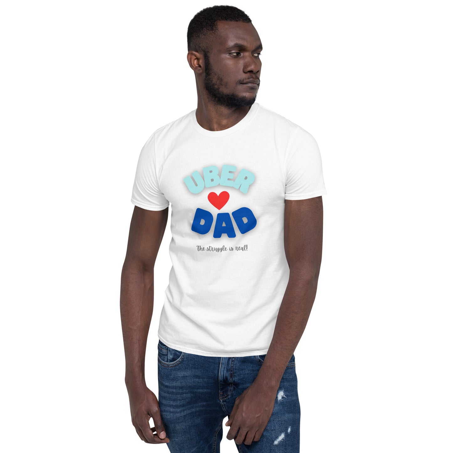 Short-Sleeve Unisex T-Shirt-UBER DAD